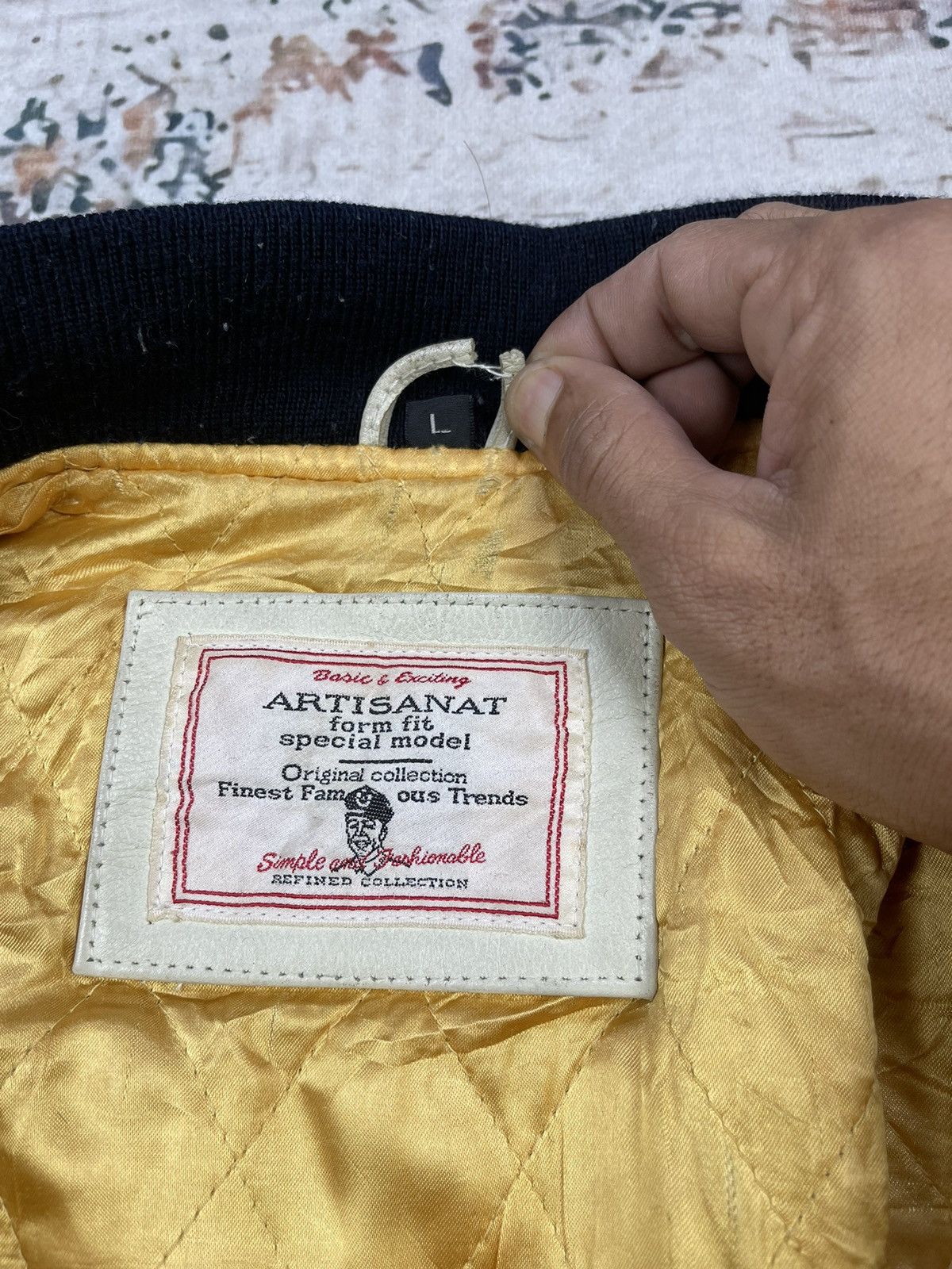 Artisan Outfitters Vintage Artisant Selection Wool Leathers Varsity Jackets Size US L / EU 52-54 / 3 - 12 Thumbnail