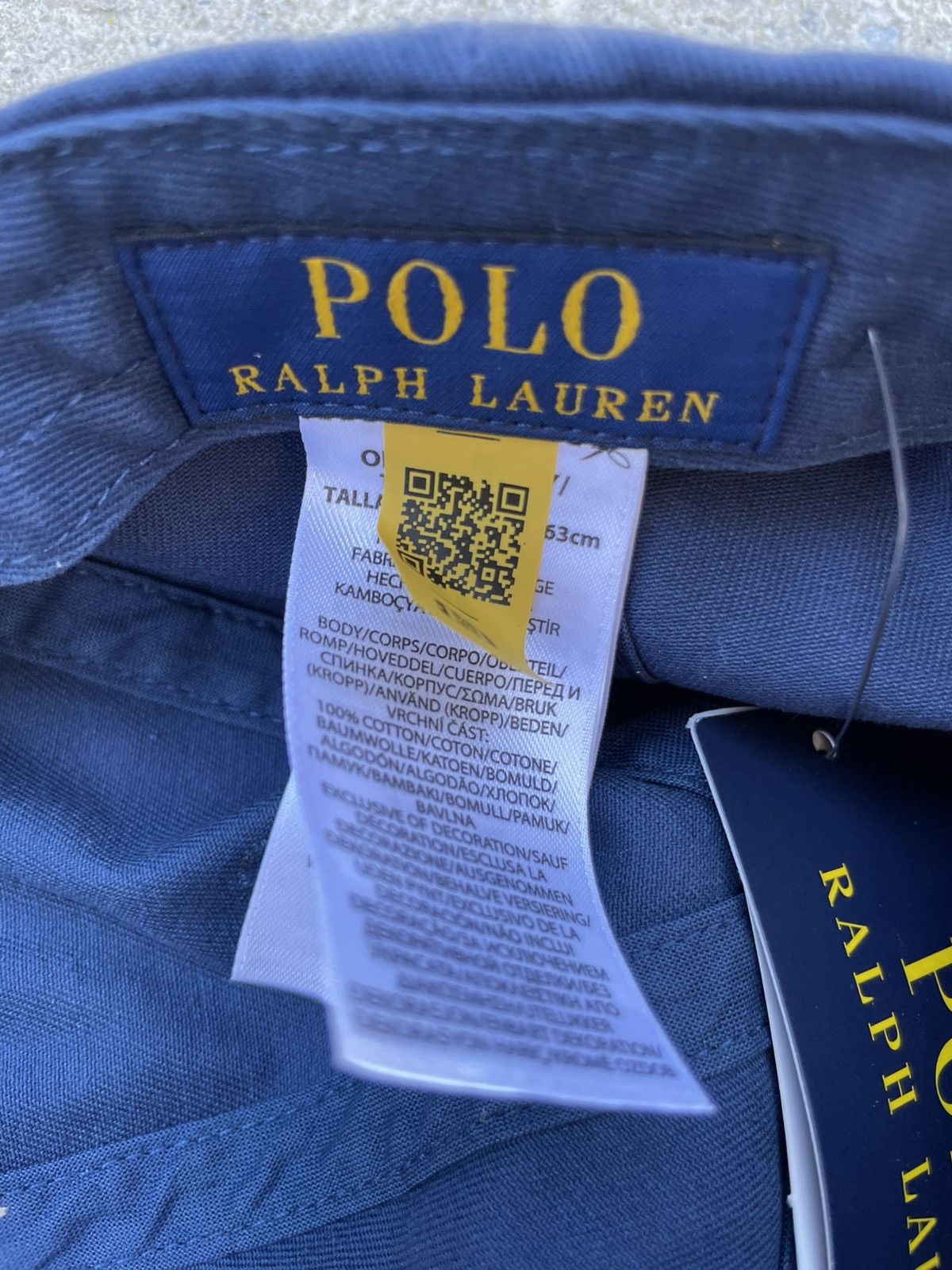 Polo Ralph Lauren Polo Ralph Lauren Hat Cap Luxury Menswear Blue One S. Size Size ONE SIZE - 12 Thumbnail