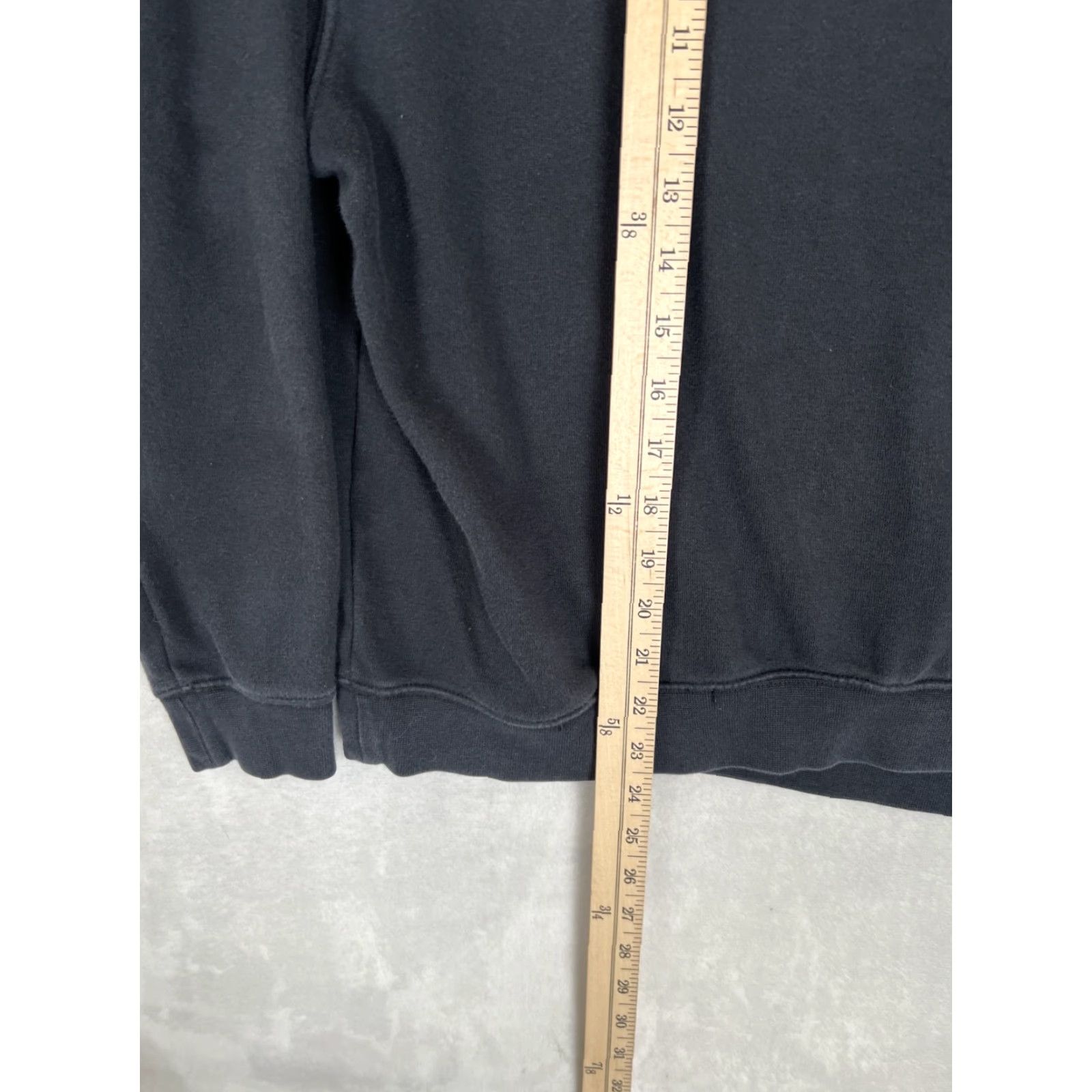 Nike Nike Dri-Fit Fleece Sweatshirt Swoosh Embroidery Women's Soversized Black 90s Nike Sportswear Sweatshirt Mens Womens Girls Boys Size S / US 4 / IT 40 - 4 Thumbnail