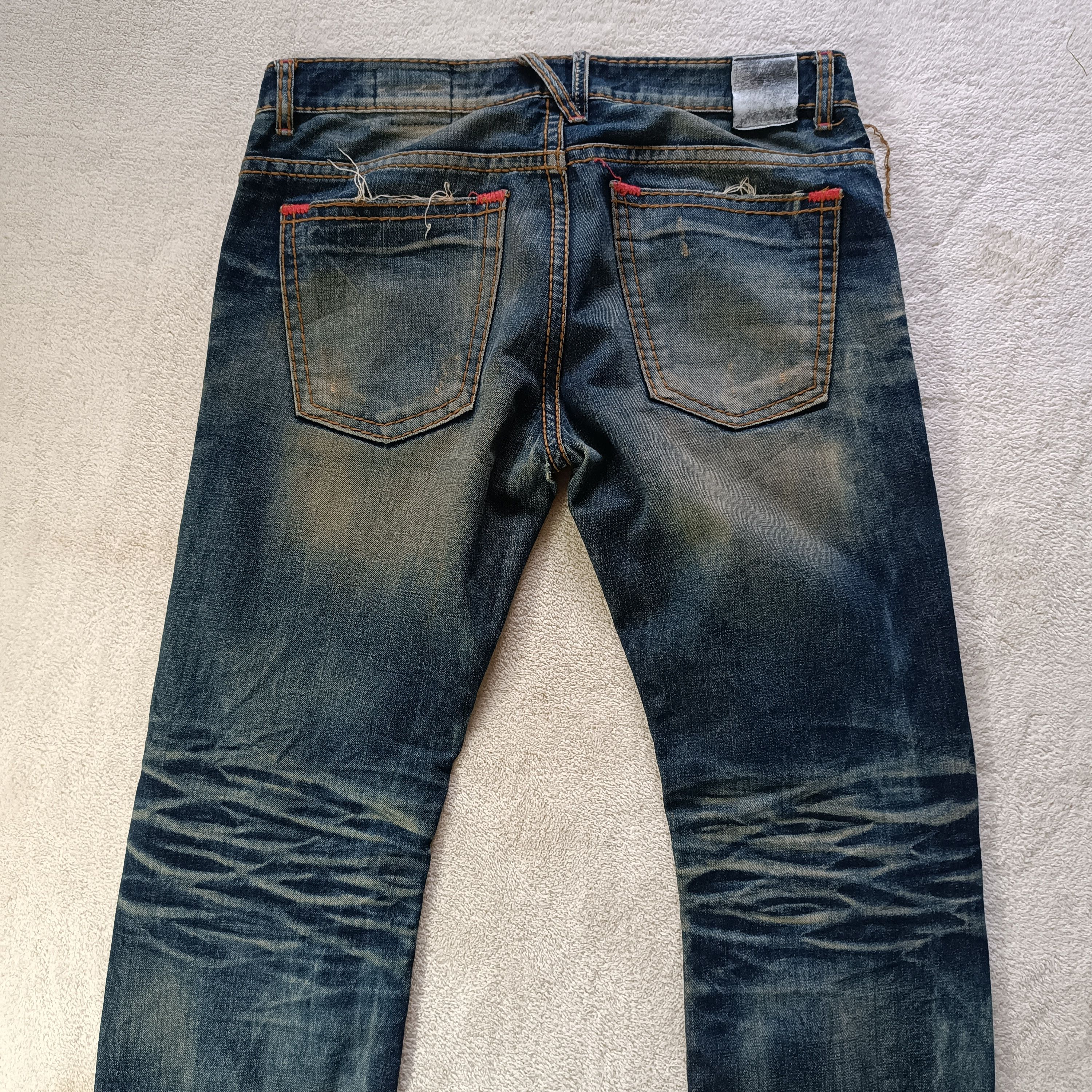 Japanese Brand × Vintage 🔥Vintage🔥 Japanese Brand DPSR Distressed Denim Jeans Size US 34 / EU 50 - 18 Thumbnail