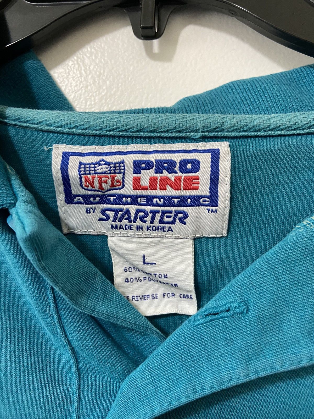 Starter Vintage Jacksonville Jaguars Polo NFL Pro Line by Starter Size US L / EU 52-54 / 3 - 4 Thumbnail