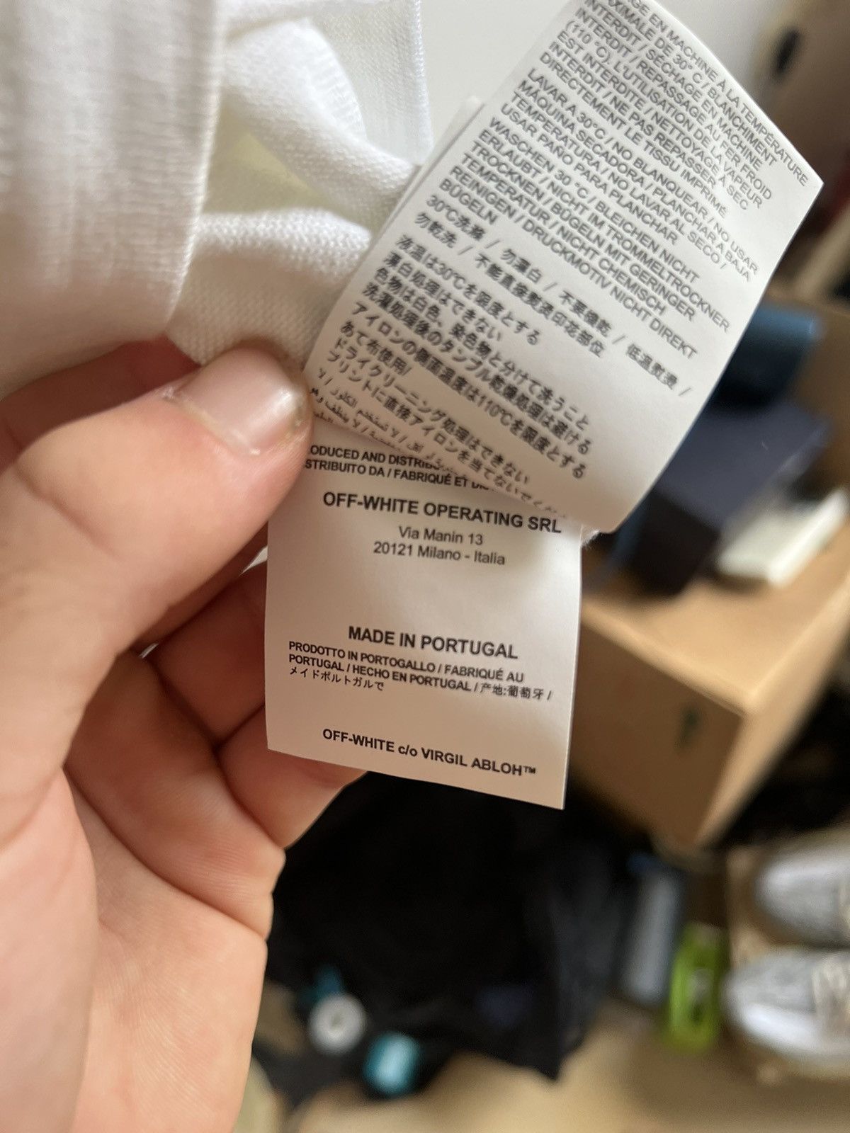 Off-White × Virgil Abloh Off white Monalisa Long Sleeve TEE Size US M / EU 48-50 / 2 - 12 Thumbnail