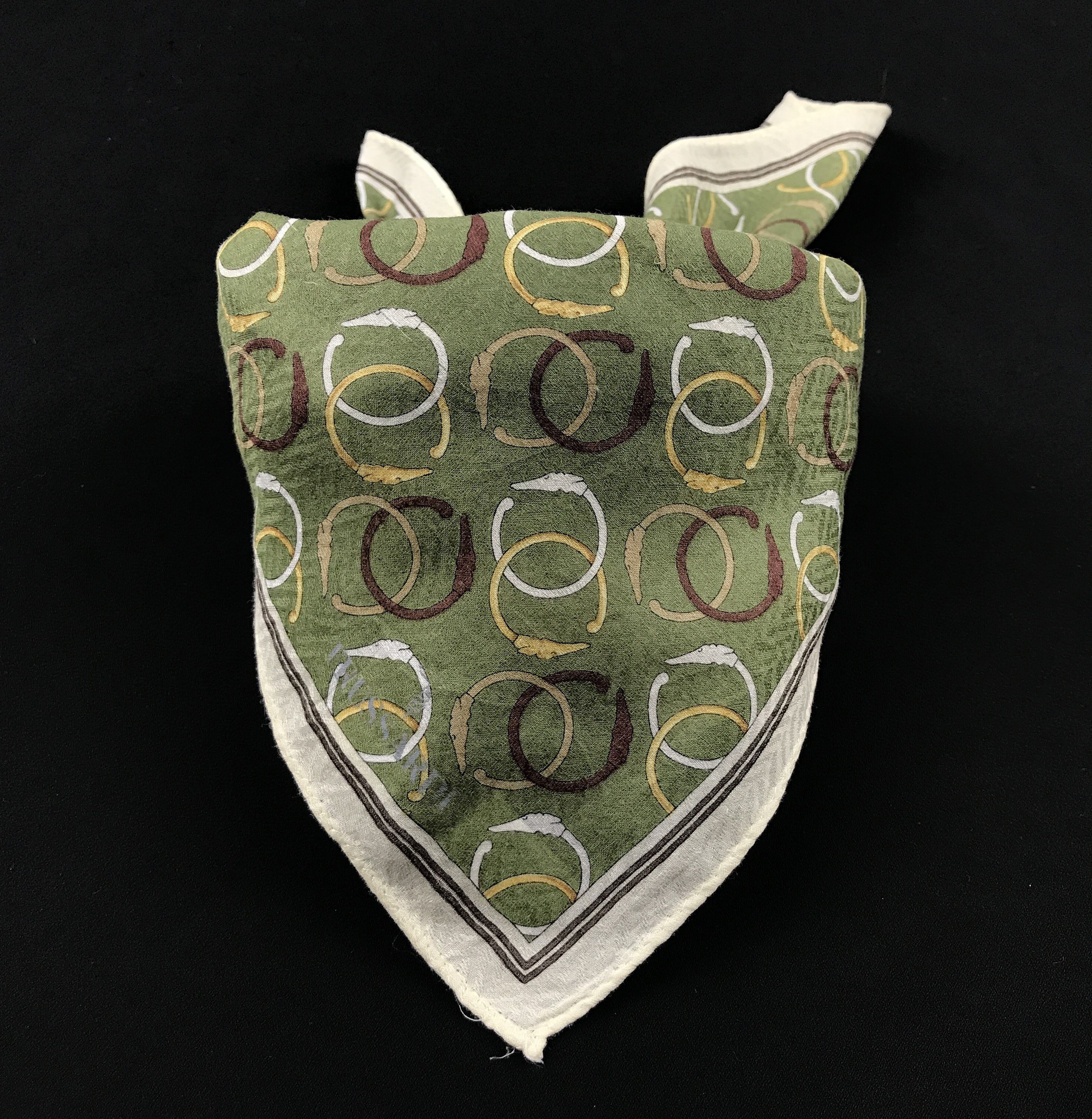 Designer × Trussardi × Vintage Vintage Trussardi Bandana Neckerchief Handkerchief Size ONE SIZE - 4 Thumbnail
