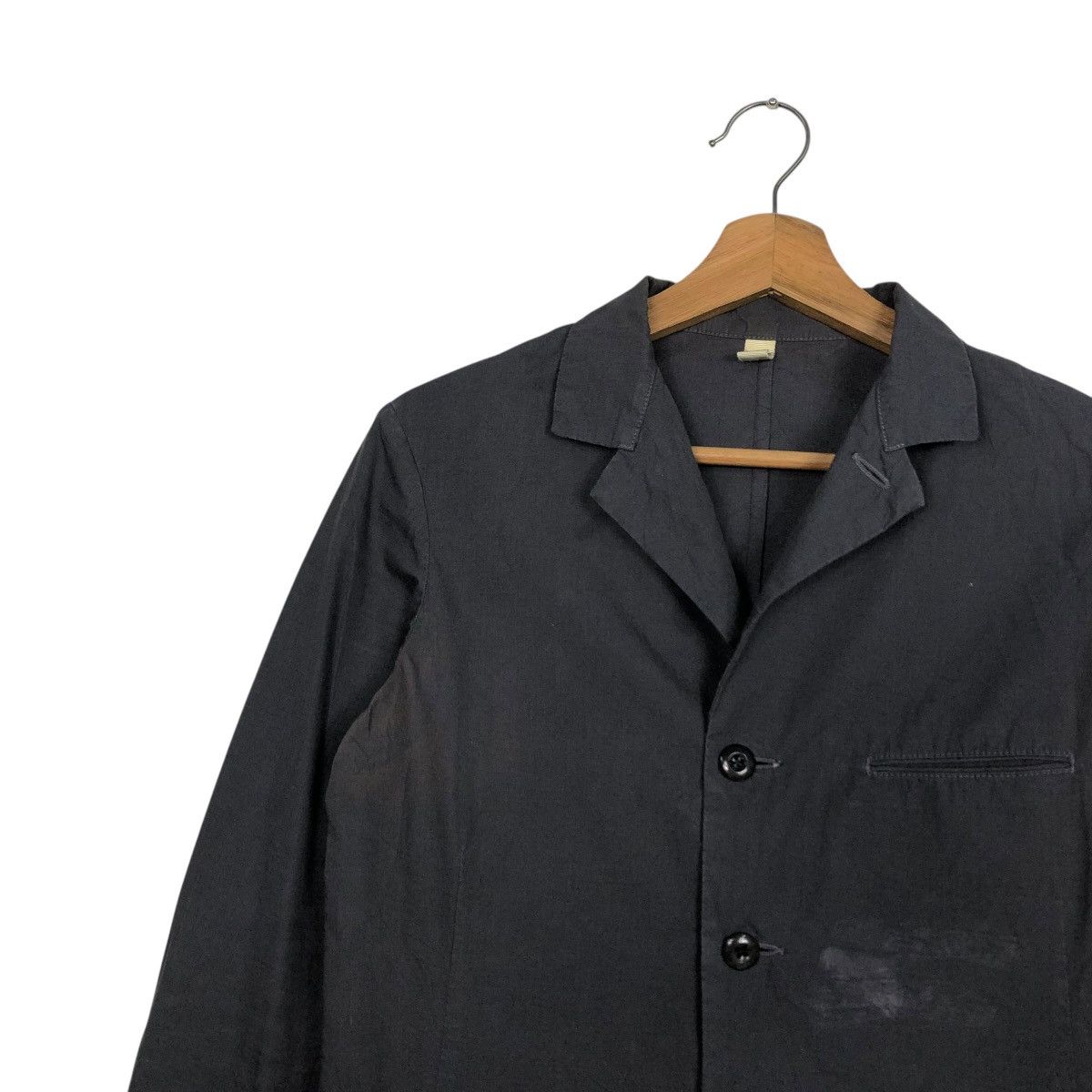 45rpm 🔥VINTAGE CROPPED CHORE WORKER JACKET DUCK CANVAS 45RPM Size S / US 4 / IT 40 - 9 Thumbnail