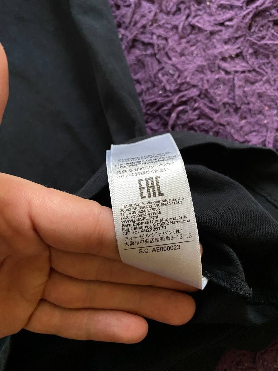 Diesel × Vintage Vintage Diesel Big Print T-shirt Y2K Hype Streetwear Size XL Size US XL / EU 56 / 4 - 10 Thumbnail