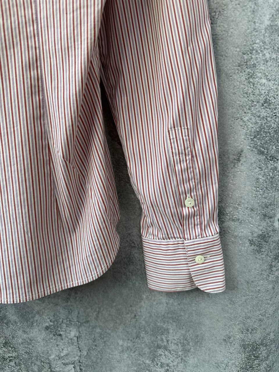 Loro Piana Loro Piana Button Up Shirt Striped Oxford Long Sleeve Size M / US 6-8 / IT 42-44 - 10 Thumbnail