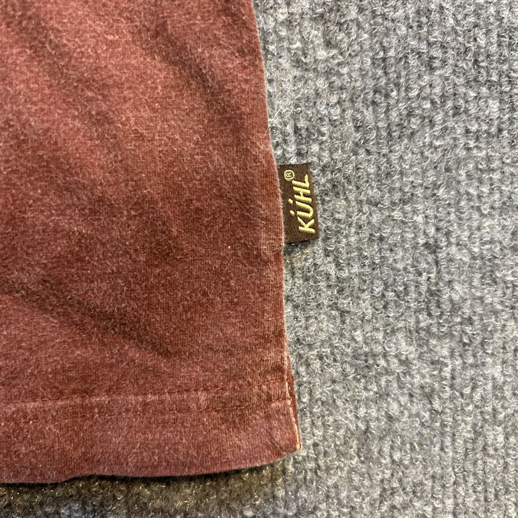 Vintage Kuhl Polo Shirt Mens XL Burgundy Wine 1/4 Zip Collared Golf Outdoor Athletic Polo Shirt Mens XL Burgundy Wine 1/4 Zip Collared Golf Outdoor Athletic Size US XL / EU 56 / 4 - 5 Thumbnail