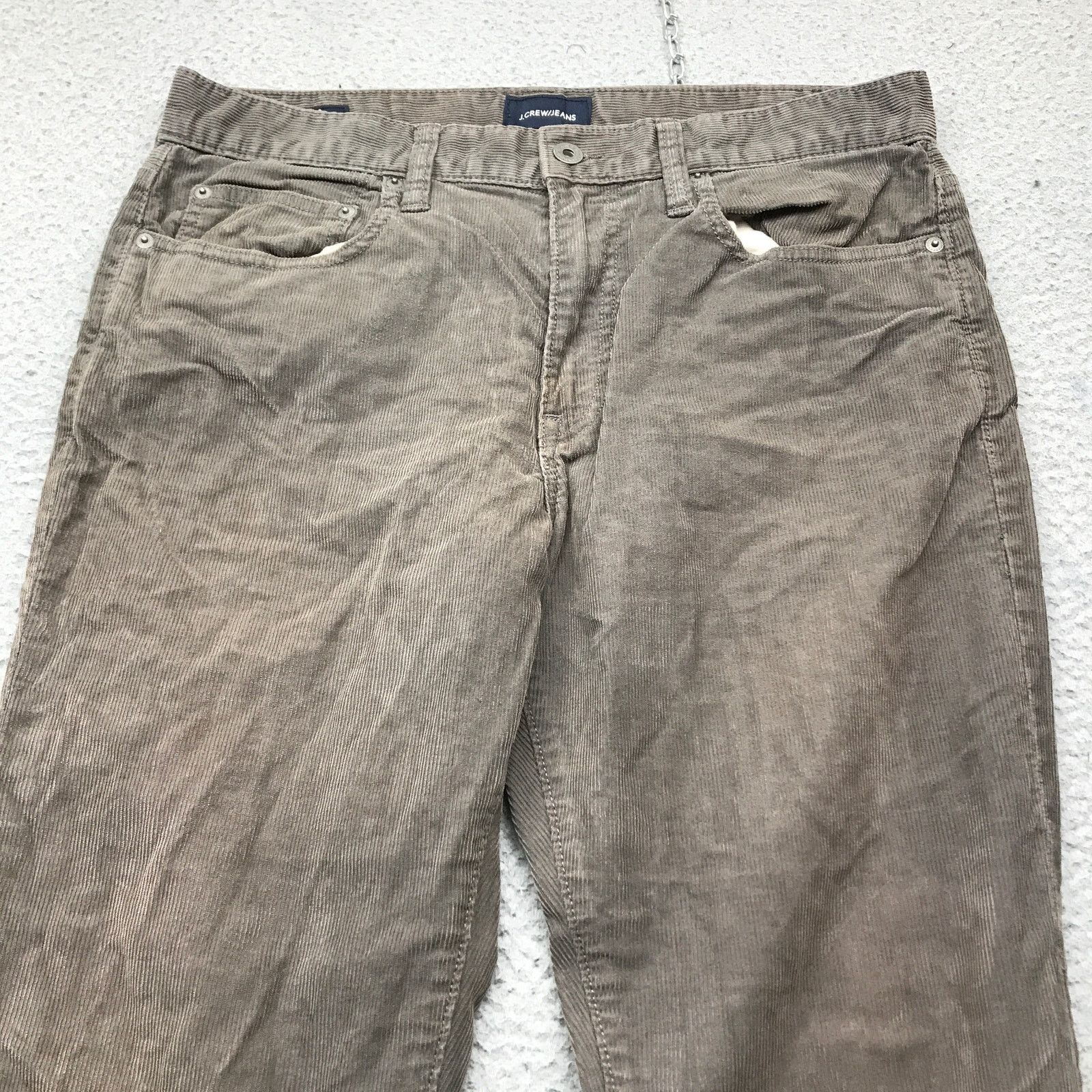 Other J Crew 770 Corduroy Pants Mens 32x30 Straight Pocket Brown Size US 32 / EU 48 - 6 Thumbnail
