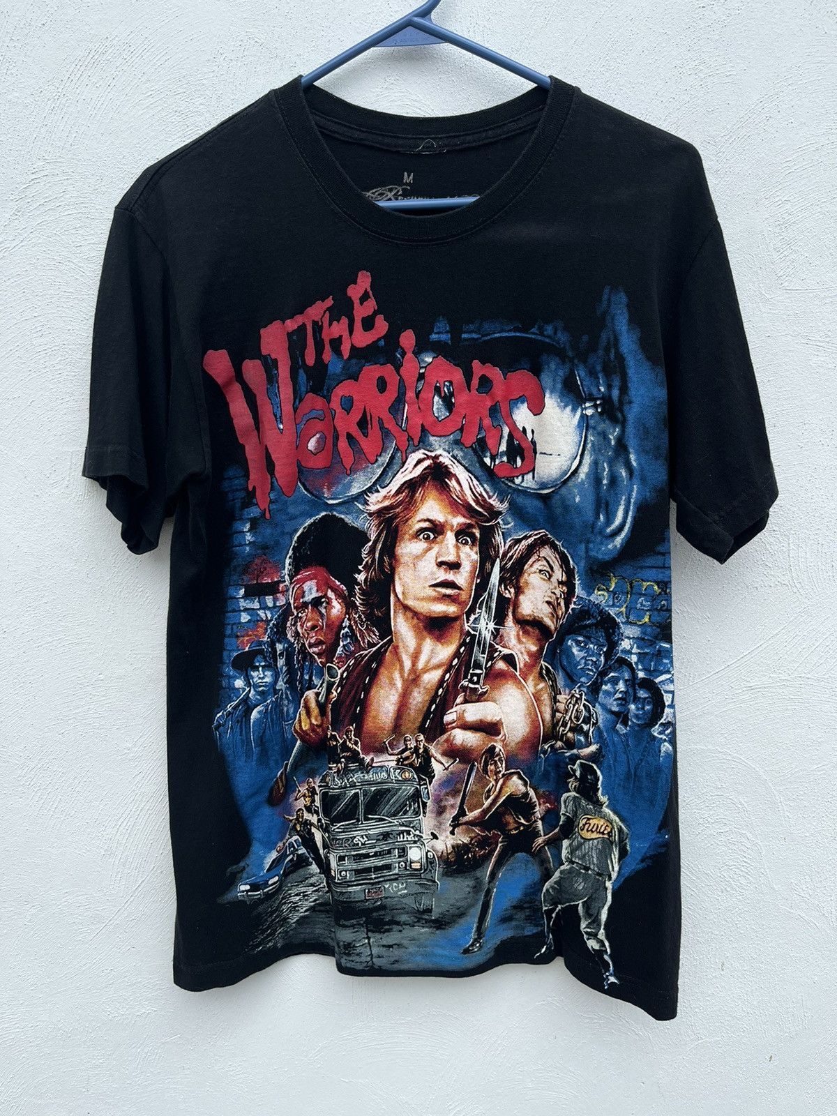 Vintage The Warriors Big Print Tee Size US M / EU 48-50 / 2 - 1 Thumbnail