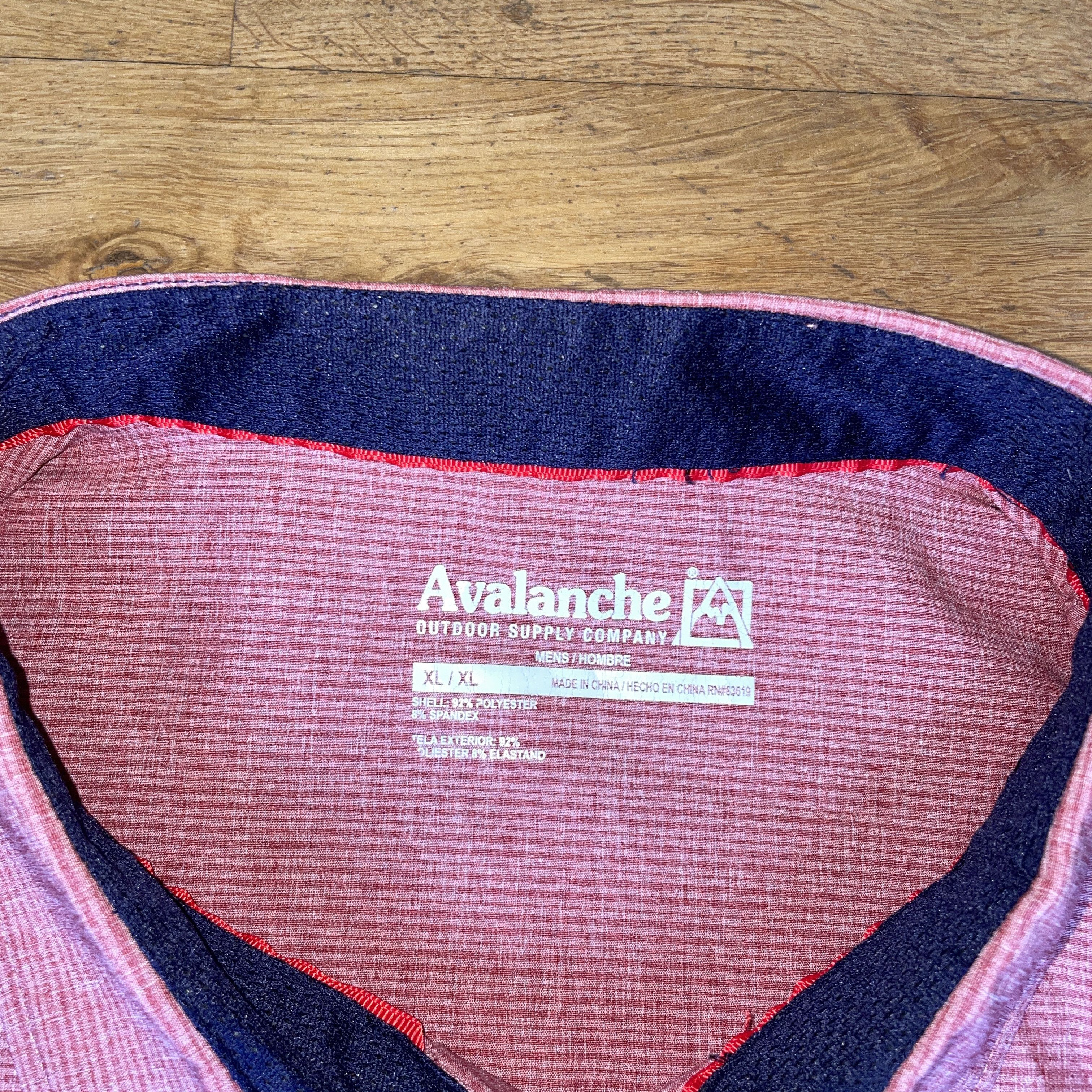Avalanche Avalanche Men's Fashionable Tourist Shirt Summer Size XL Size US XL / EU 56 / 4 - 2 Thumbnail