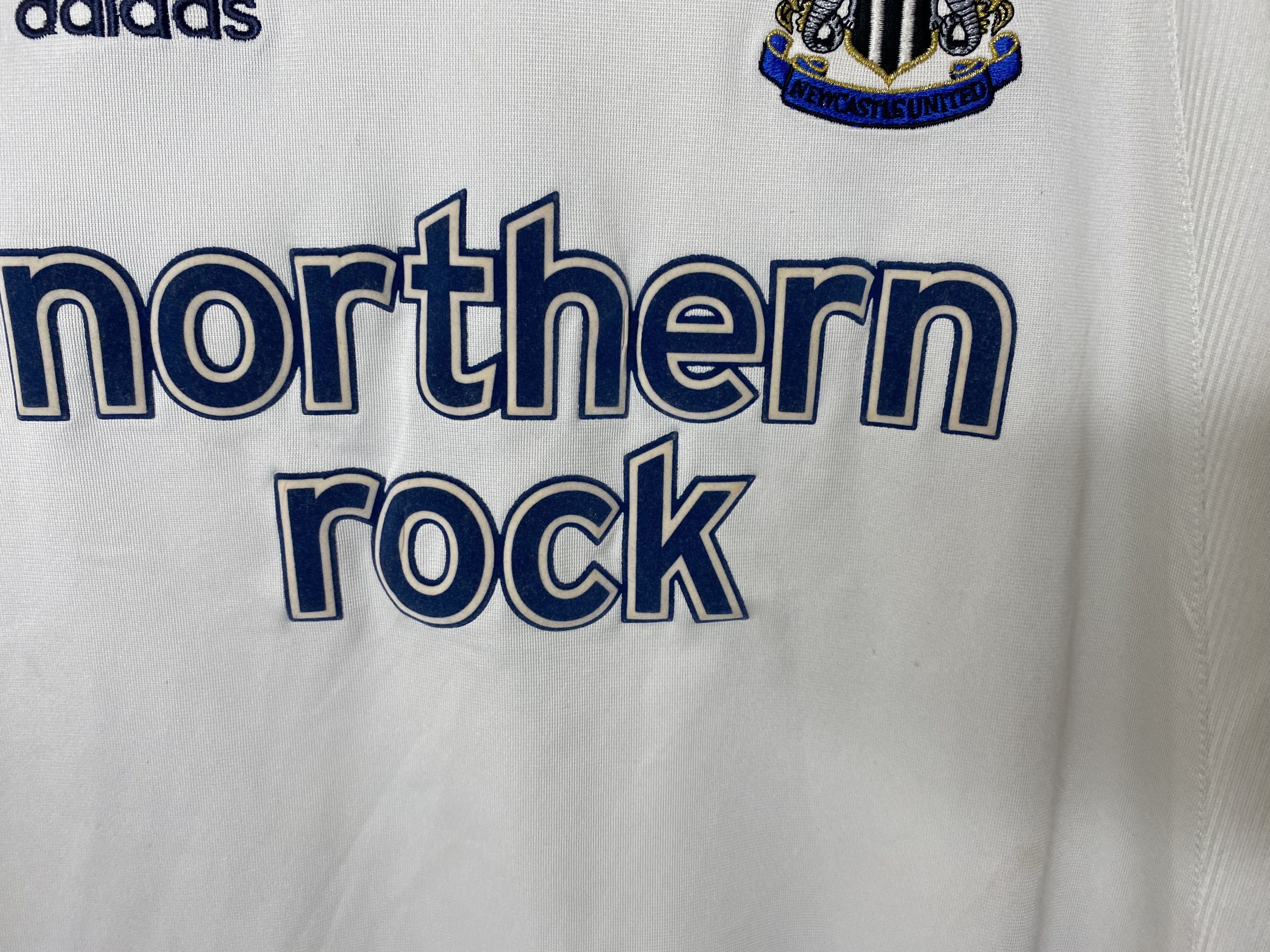 Adidas NEWCASTLE UNITED 2006 2007 AWAY FOOTBALL SHIRT SOCCER JERSEY Size US L / EU 52-54 / 3 - 3 Thumbnail