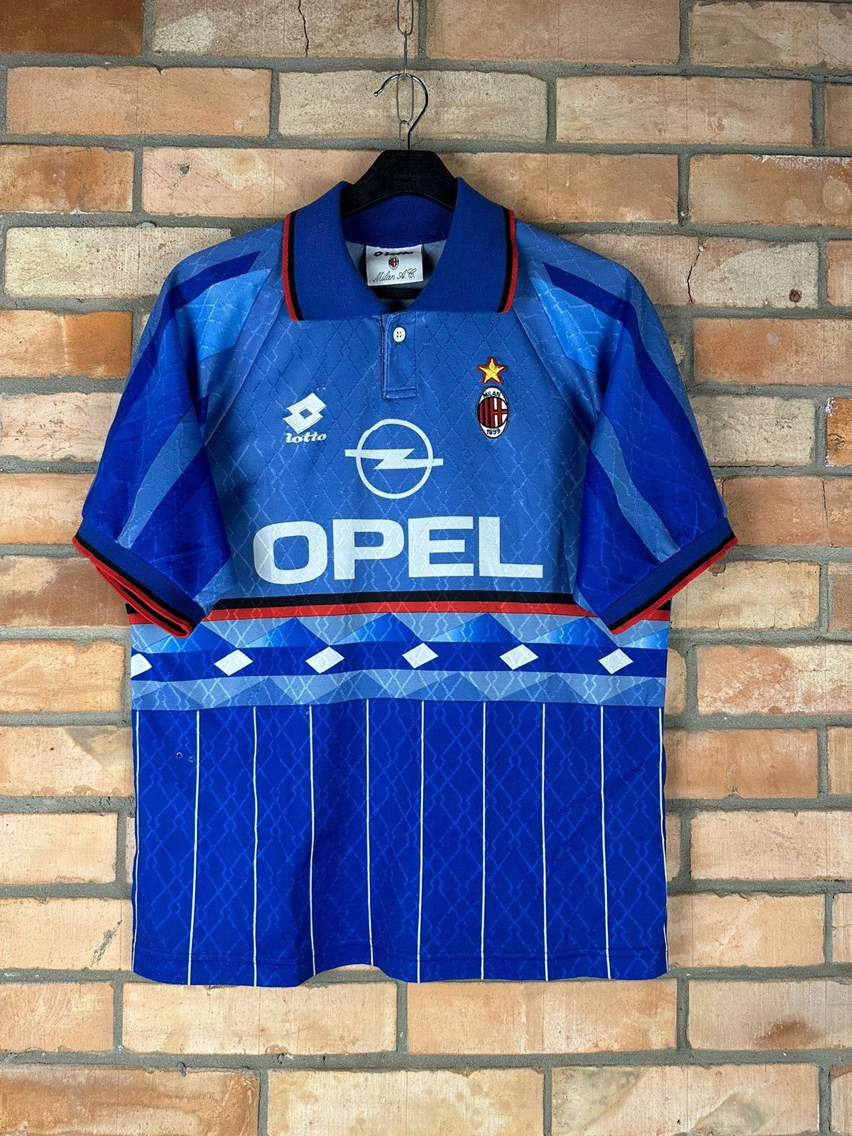 Vintage Milan Lotto Jersey Opel, image size:1200x1600