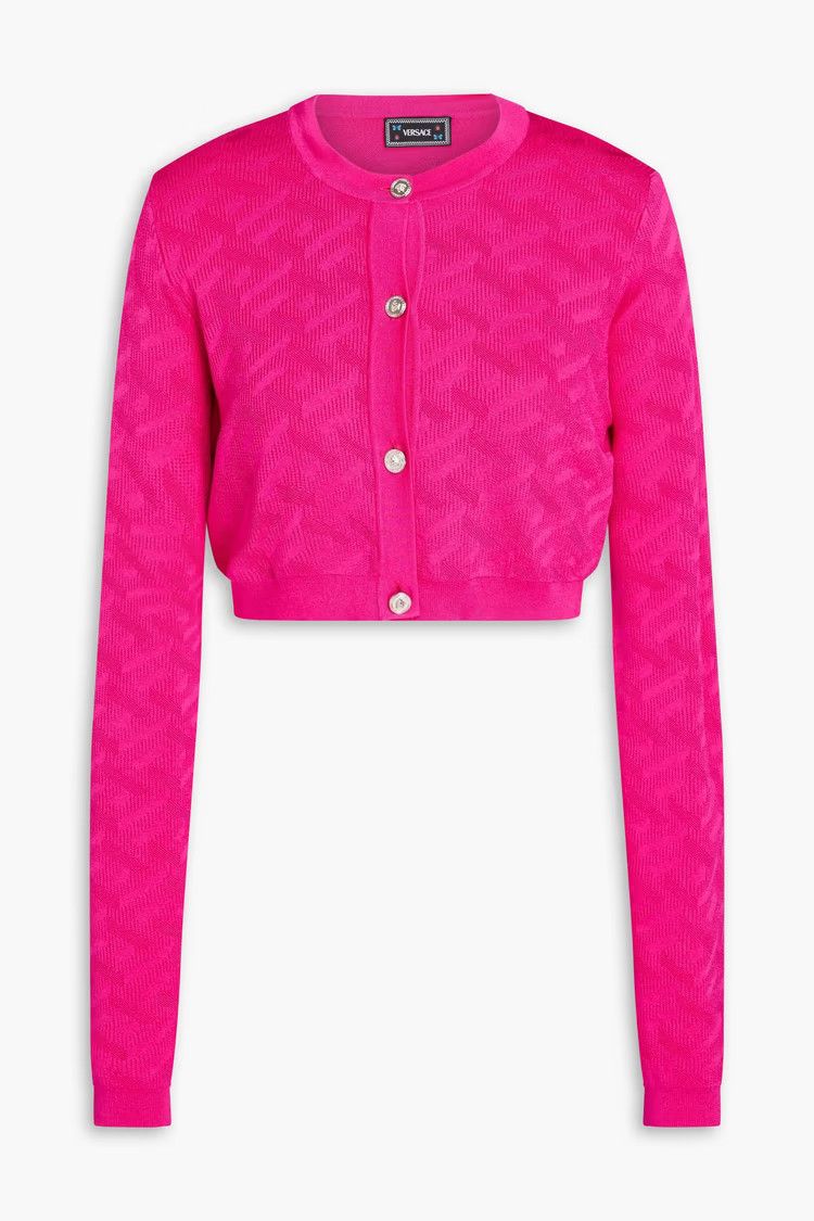 Versace o1y0226 Cardigan in Fuchsia Size XS / US 0-2 / IT 36-38 - 1 Thumbnail