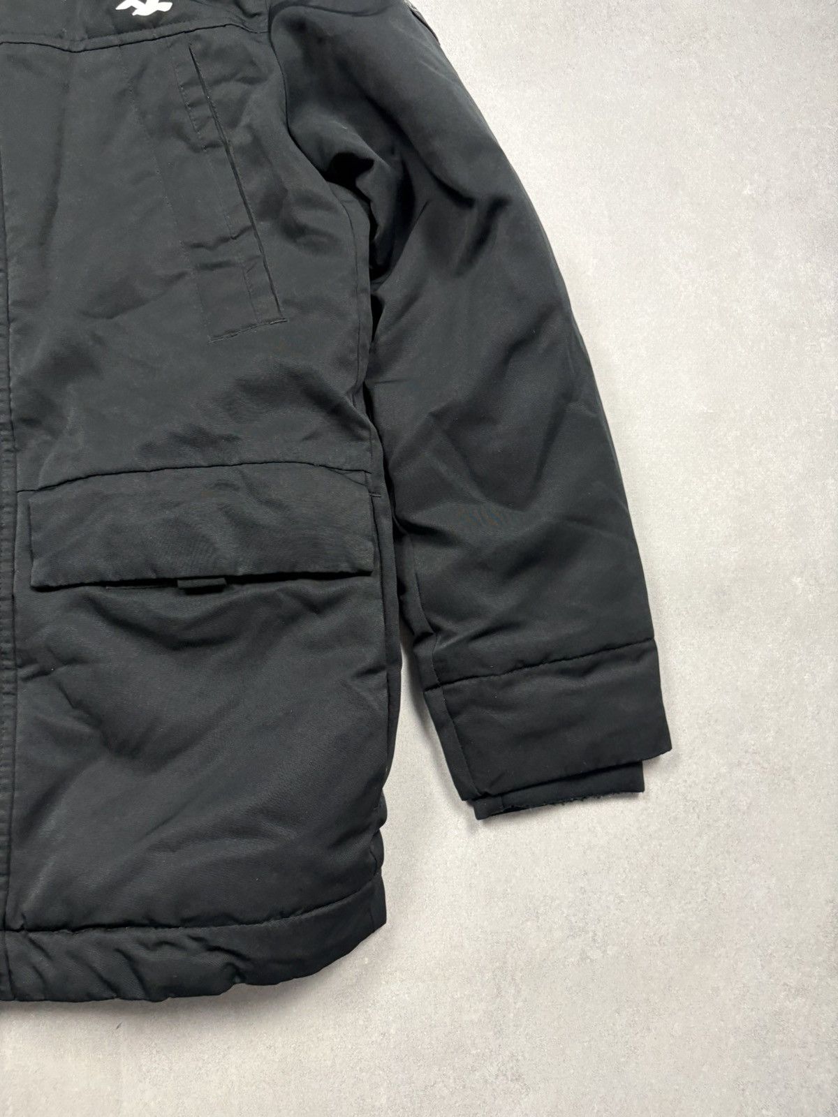 Hollister Hollister Black Faux Fur Lined Parka Jacket XS Y2K Size XS / US 0-2 / IT 36-38 - 5 Thumbnail