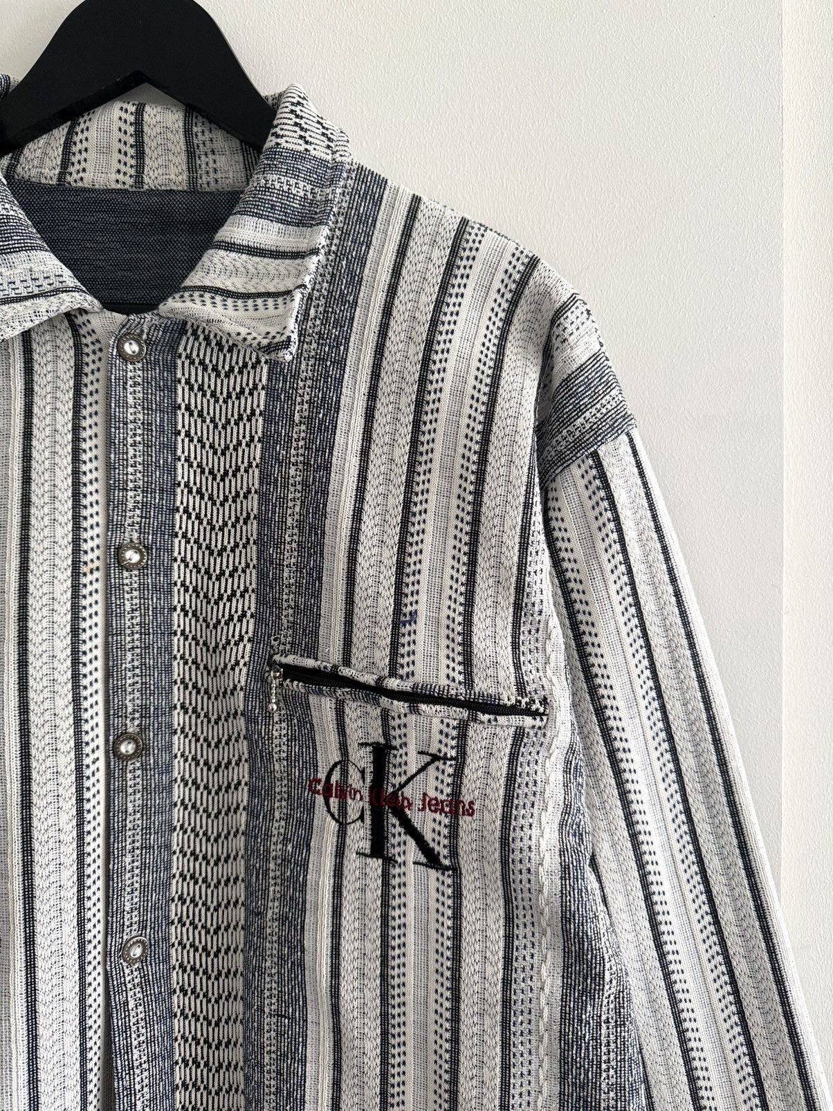 Calvin Klein Vintage Calvin Klein Button Up Size US L / EU 52-54 / 3 - 3 Thumbnail