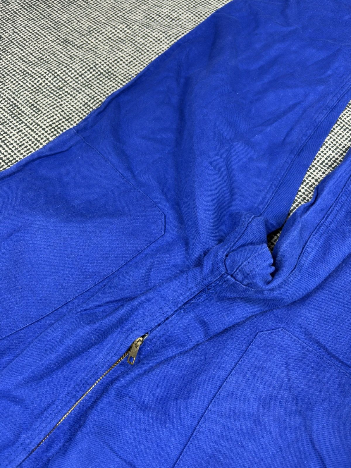 Le Laboureur 70s vintage made in france chore coveralls jumpsuit sanfor Size US M / EU 48-50 / 2 - 8 Thumbnail