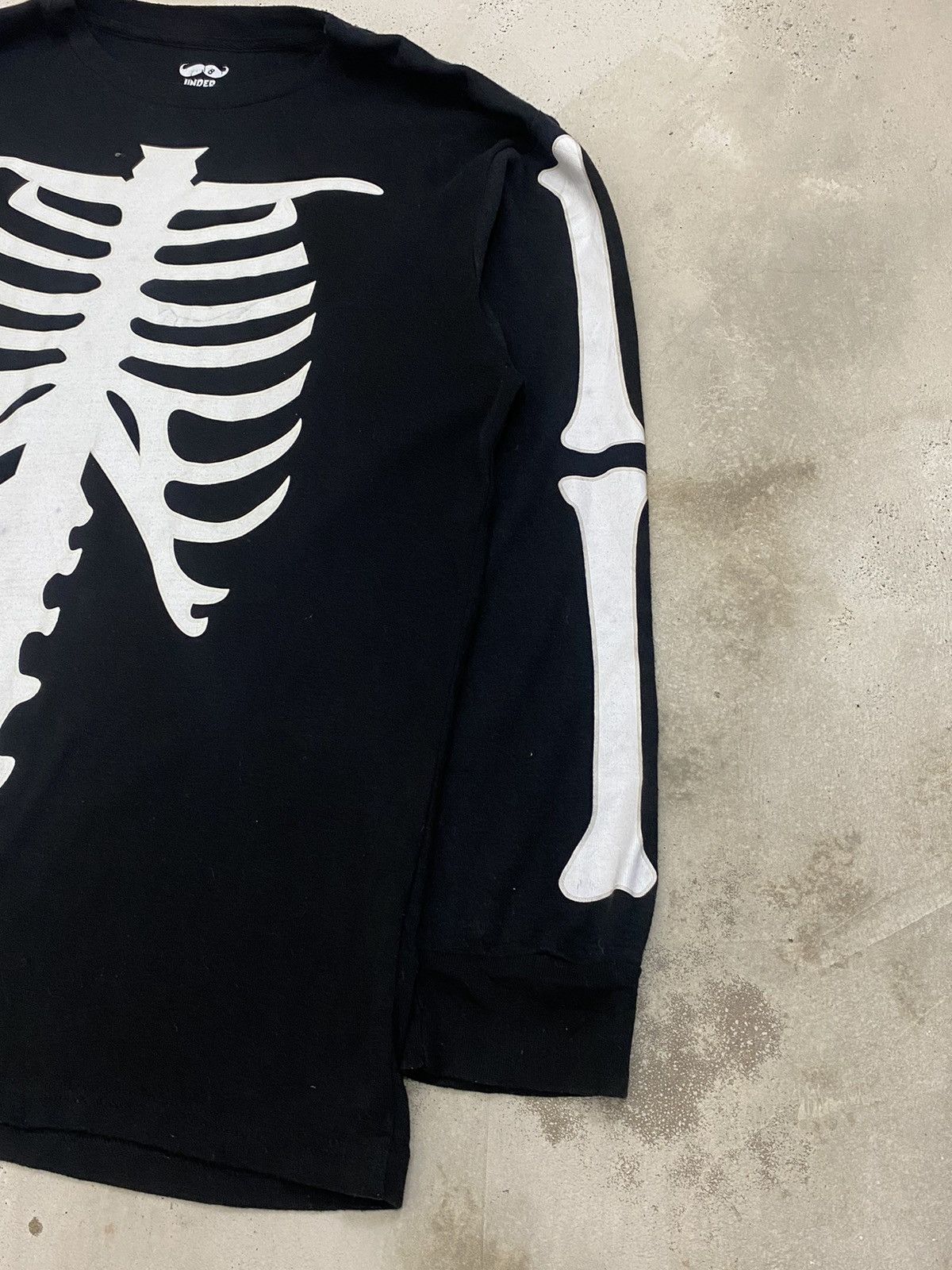GOSTAR DE FUGA Under Disguise Brand Art of Skeleton and Bones Long Sleeve Size US XL / EU 56 / 4 - 5 Thumbnail