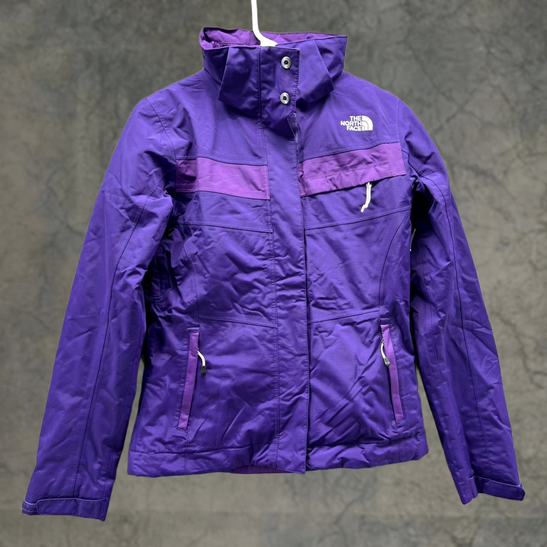 The North Face The North Face Jacket Women XS Parka Purple Full Zip Polyester Fur Lined Hyvent Size XS / US 0-2 / IT 36-38 - 1 Thumbnail