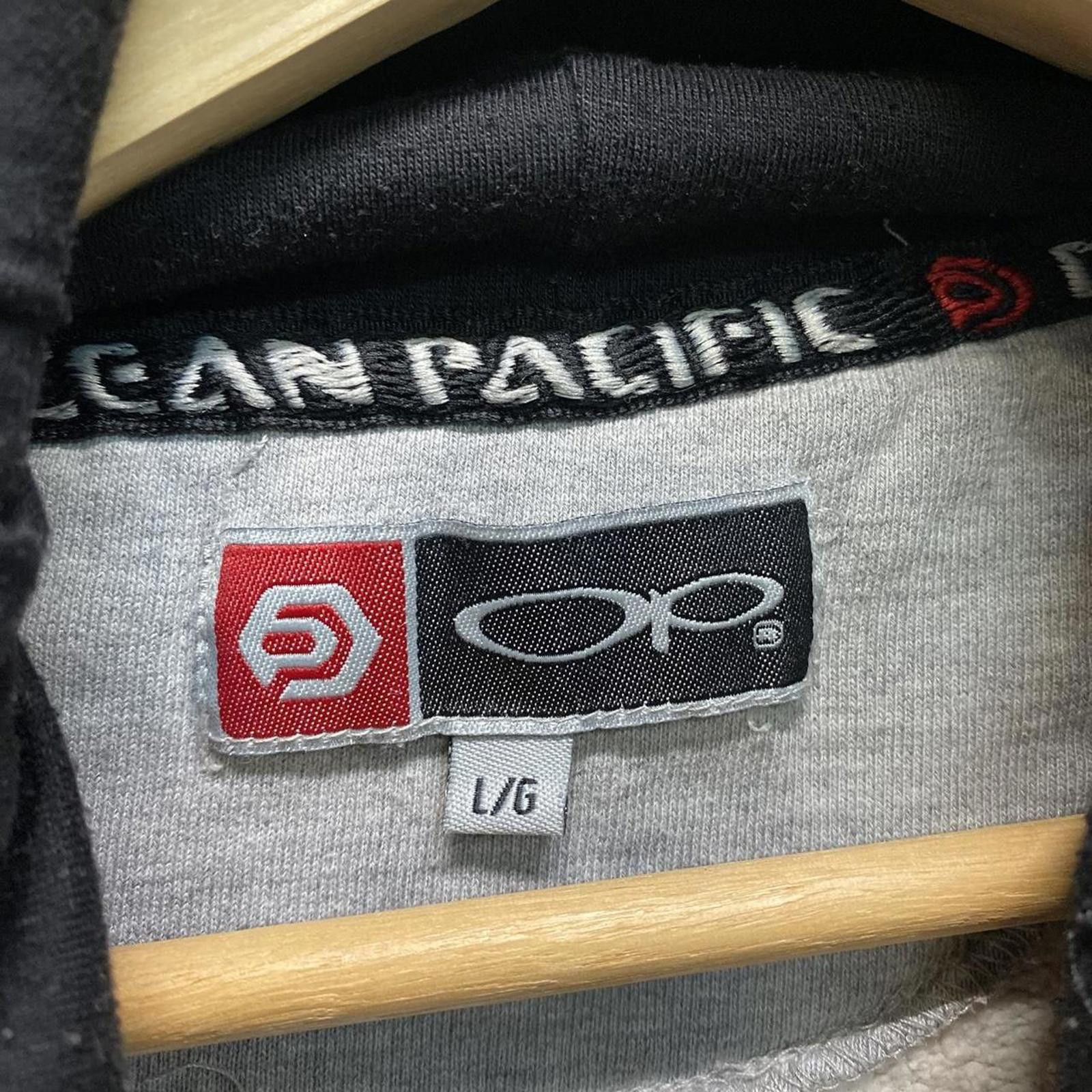 Ocean Pacific Late 90s panelled ocean pacific two tone surfwear hoodie Size US L / EU 52-54 / 3 - 5 Thumbnail