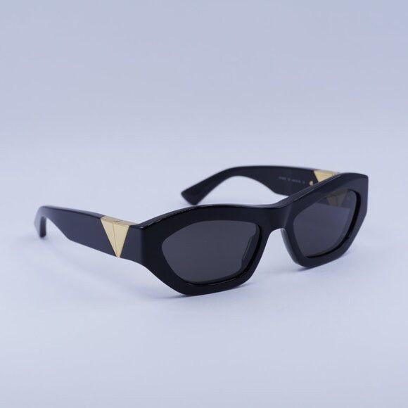 Bottega Veneta 🕶️ New Bottega Veneta BV1221S 001 Sunglasses - Black Frame Size ONE SIZE - 10 Thumbnail