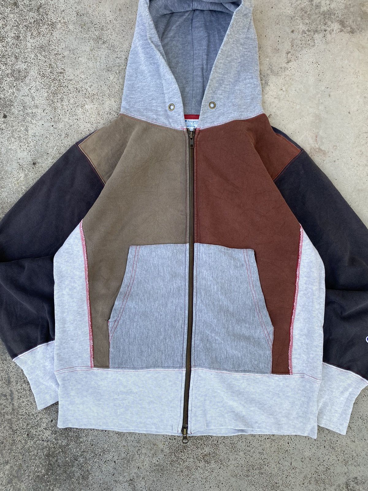 Champion Vintage 90’s Champion Reverse Weave Multi Colour Size US M / EU 48-50 / 2 - 2 Thumbnail