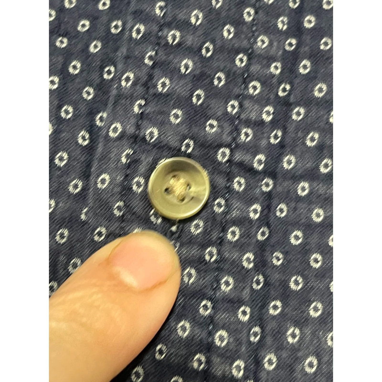 Vintage Goodfellow & Co Shirt Mens Large Navy Blue Short Sleeve Button Up Casual Vintage No Size US L / EU 52-54 / 3 - 5 Thumbnail