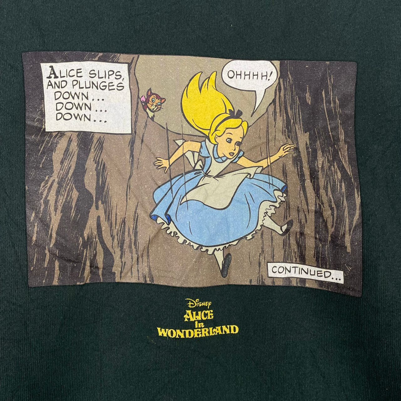 Disney Authentic Japan! Alice in Wonderland Disney Sweatshirt Size US L / EU 52-54 / 3 - 5 Thumbnail