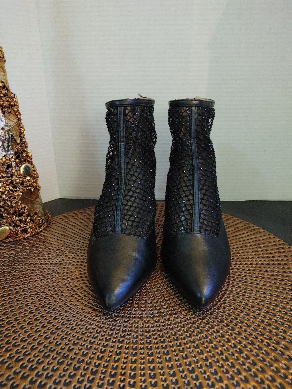 Adrianna Papell Adrienne Vittadini Nisa Mesh Ankle Boots Size 8.5M Size US 8.5 / IT 38.5 - 2 Thumbnail