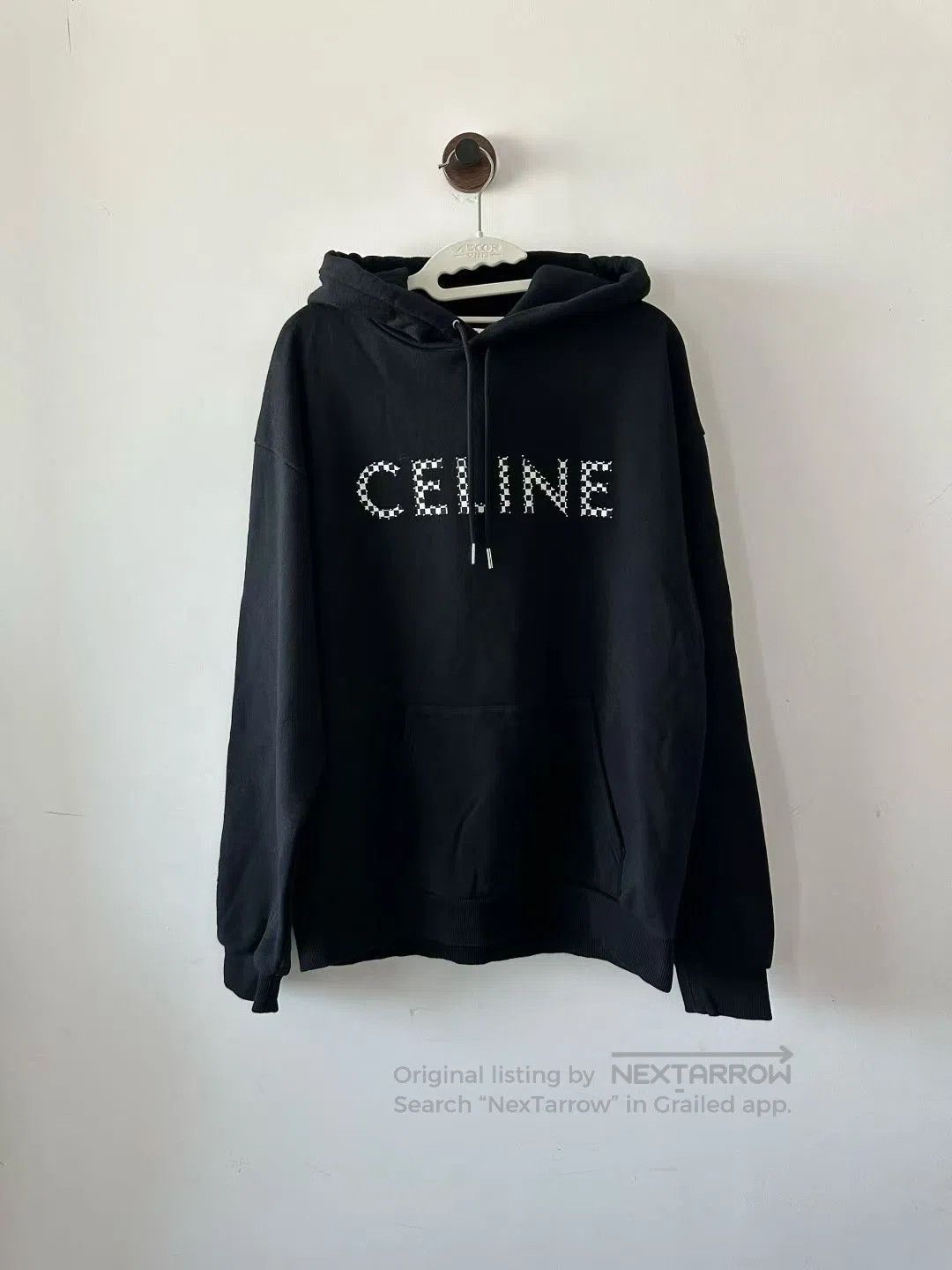 Celine CELINE Checkerboard Studs Hoodie| Size US L / EU 52-54 / 3 - 1 Thumbnail