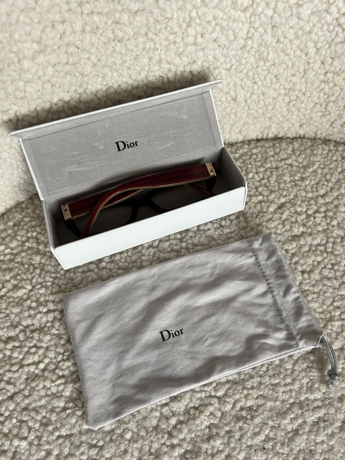 Pre-owned Dior Swarovski Classic Glasses In Multicolor