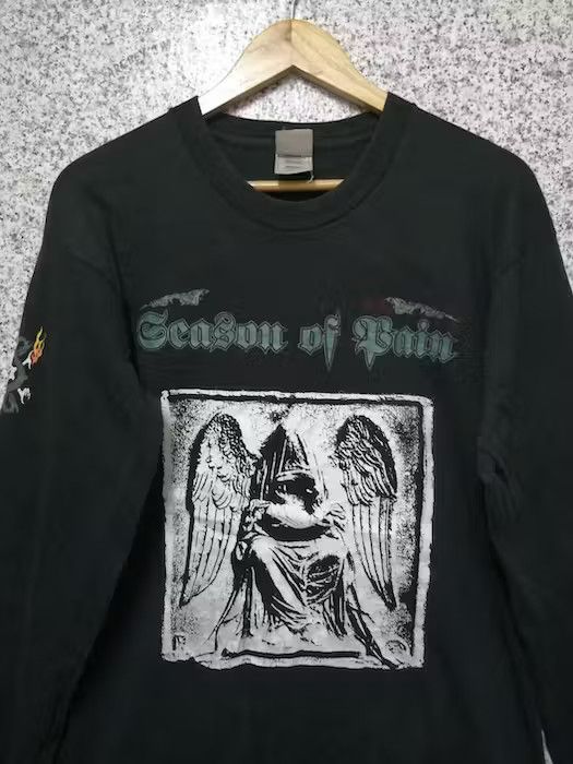 Band Tees × Vintage VINTAGE SEASON OF PAIN VERY RARE Size US L / EU 52-54 / 3 - 3 Thumbnail
