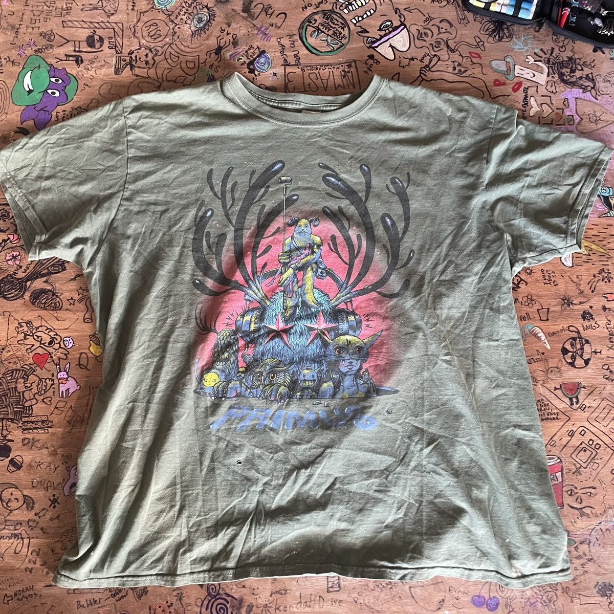 Band Tees × Vintage Primus Band T Shirt Size US XXL / EU 58 / 5 - 3 Thumbnail
