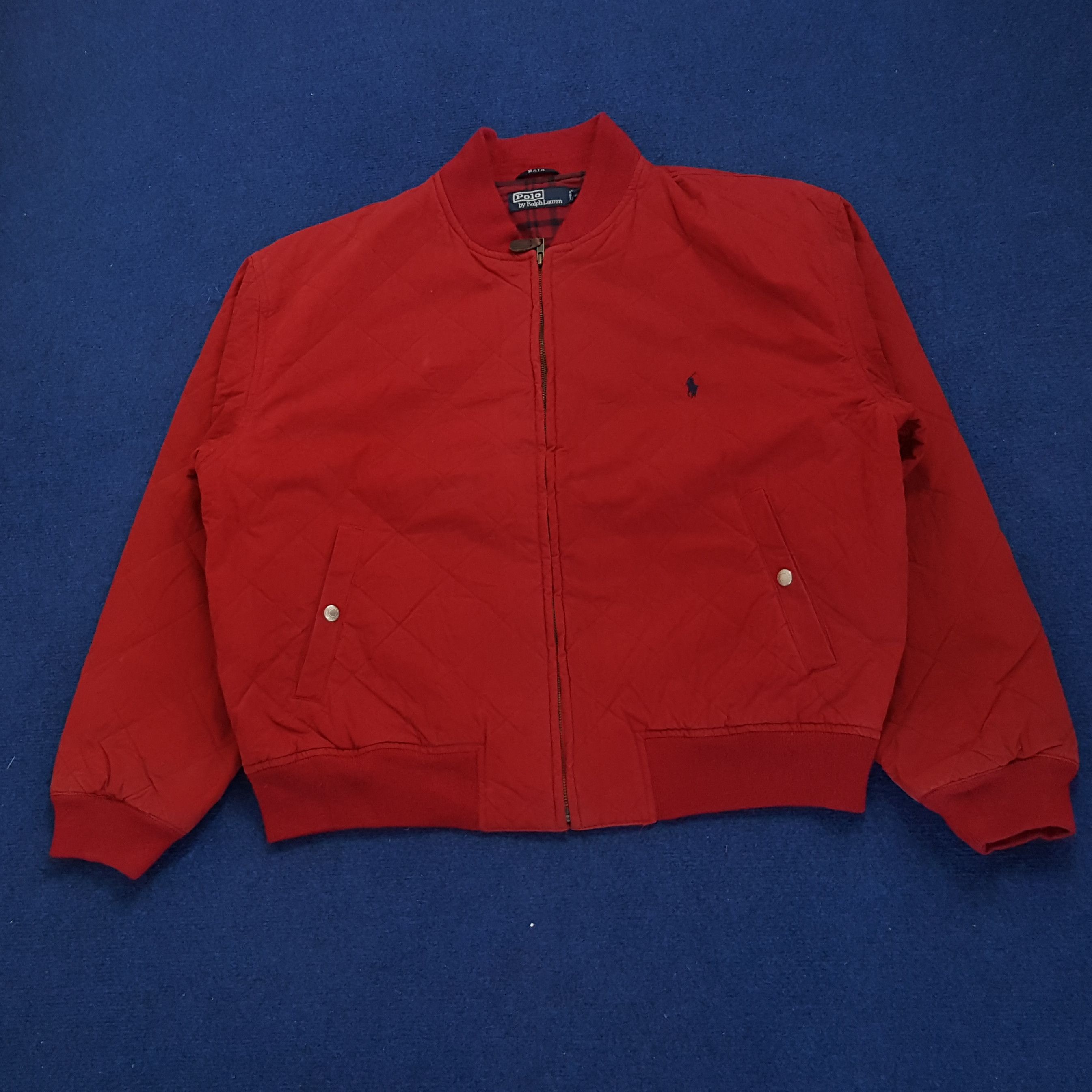 Polo Ralph Lauren Vintage Polo by Ralph Lauren Half Zipper Jacket C133N7 Size US XXL / EU 58 / 5 - 1 Thumbnail