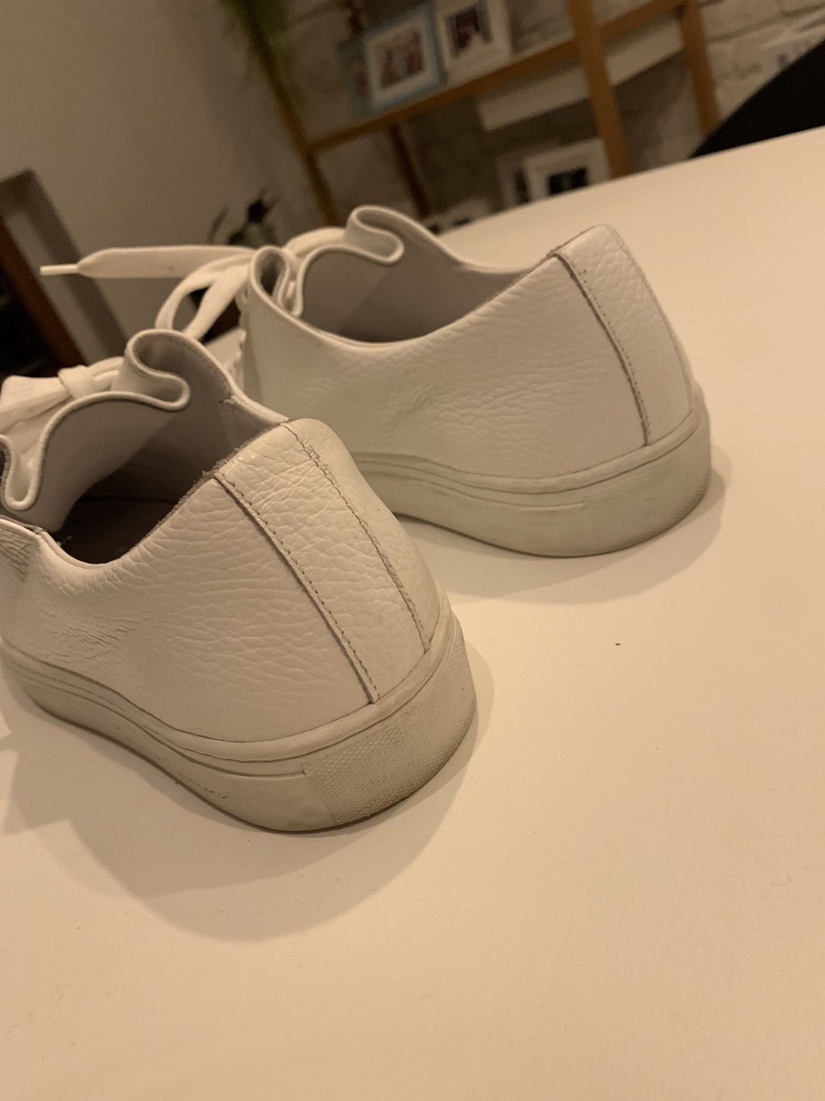 Jacques Soloviere Herve Grained White Size US 7.5 / EU 40-41 - 6 Thumbnail