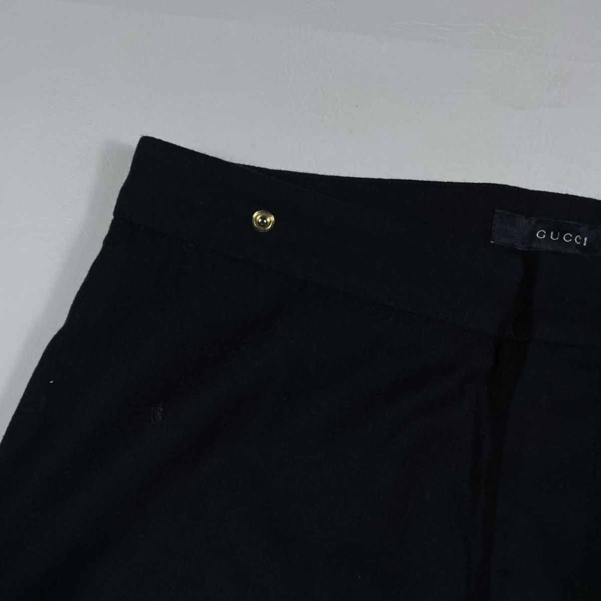 Gucci GUCCI WOOL TROUSER PANTS Size 28" / US 6 / IT 42 - 5 Thumbnail