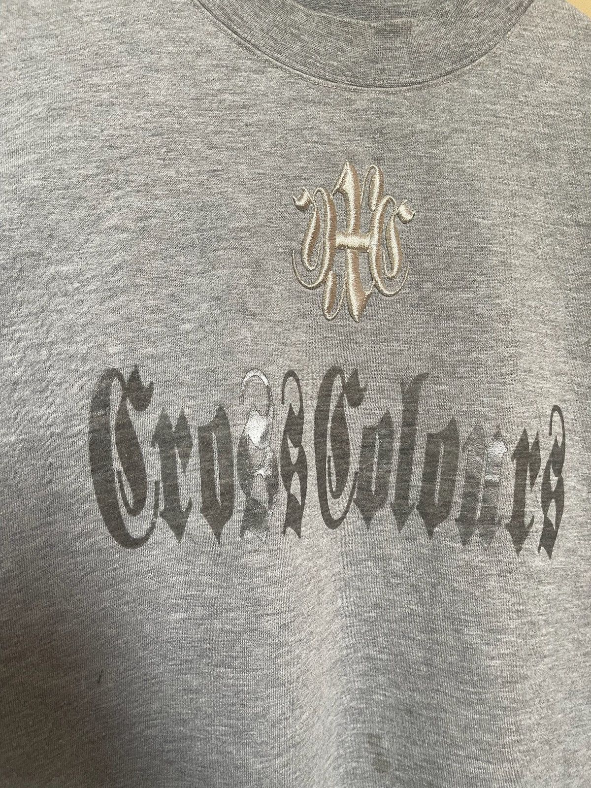 Cross Colours Cross Colours Embroidered Sweatshirt w Metal Oval Logo Size US L / EU 52-54 / 3 - 2 Thumbnail