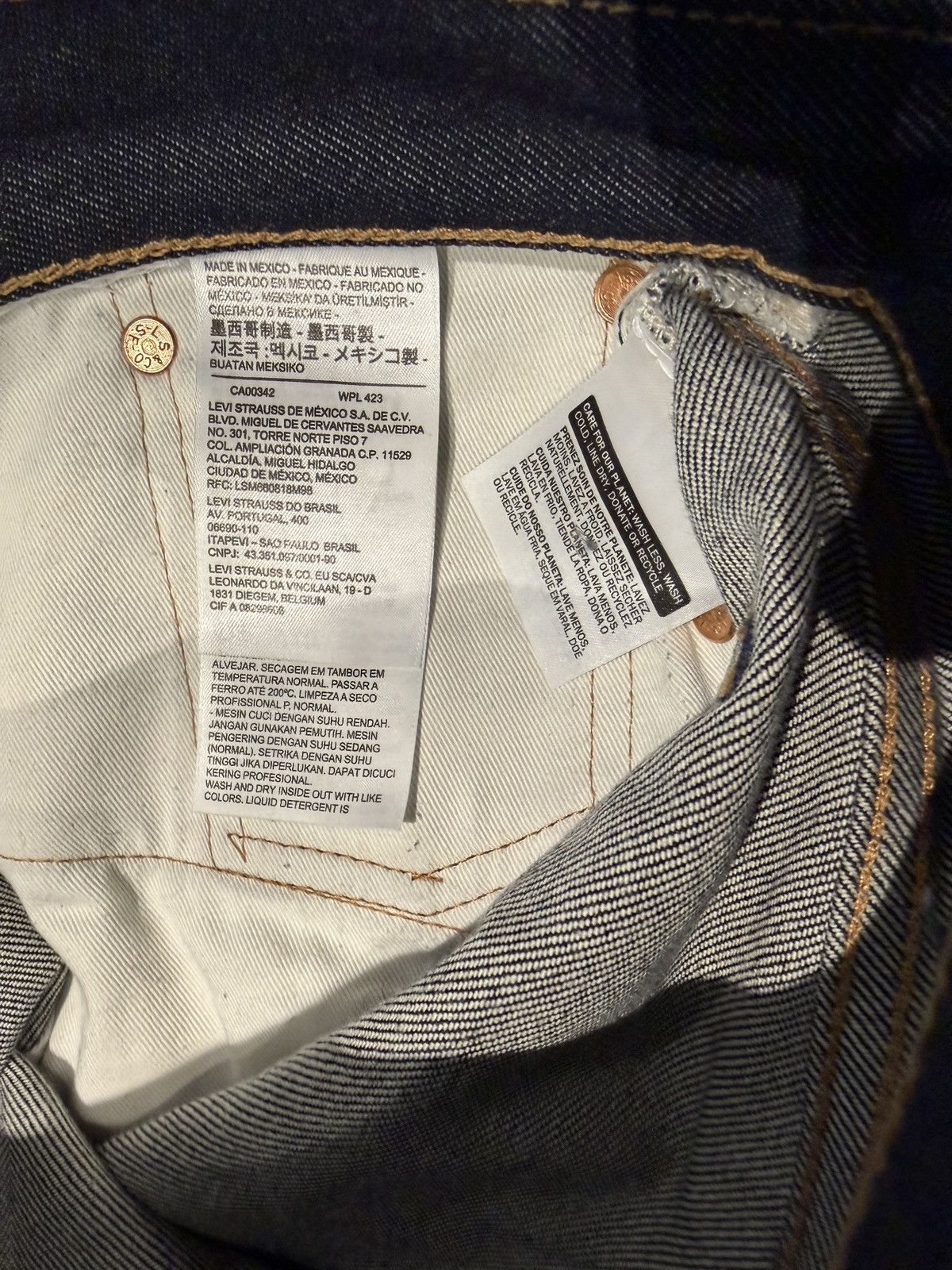 DENIM TEARS Denim Tears - rhinestone denim Size US 34 / EU 50 - 4 Thumbnail