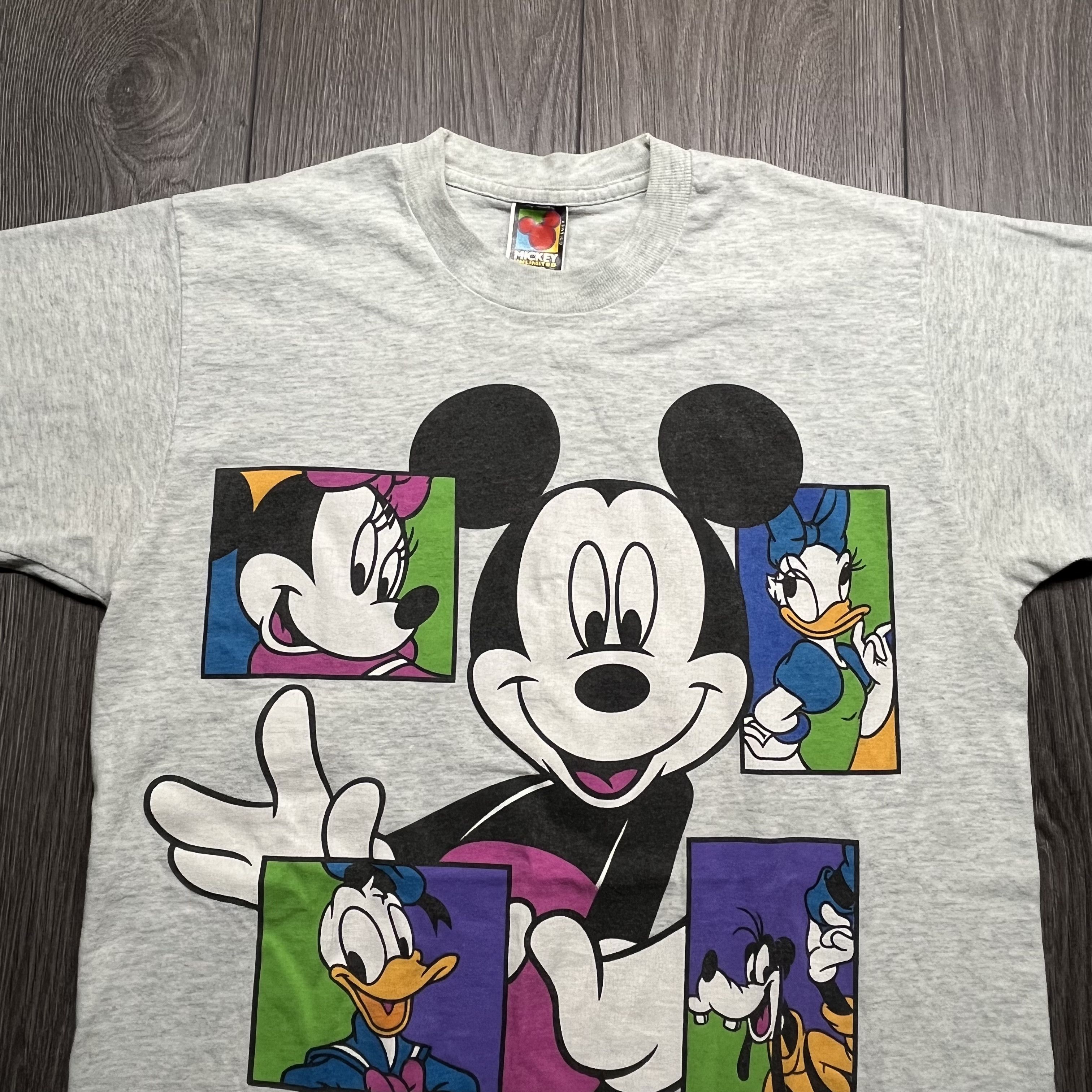 Disney × Vintage Vintage Disney Mickey Mouse 1990s Medium T Shirt Size US M / EU 48-50 / 2 - 2 Thumbnail
