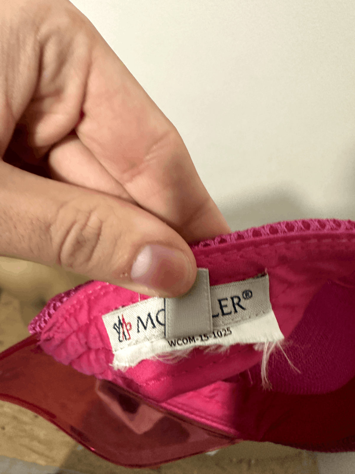 Moncler Moncler Women's Pink Cap Size 50 Size ONE SIZE - 8 Thumbnail