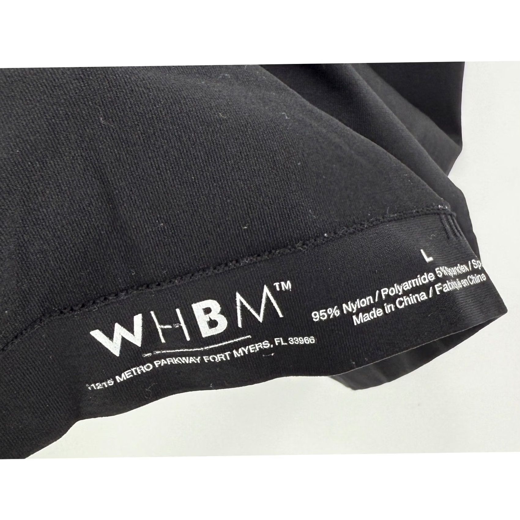 Vintage WHBM Black Tank Top Sleeveless V Neck Casual Layering Basic Womens Size L Size L / US 10 / IT 46 - 4 Thumbnail