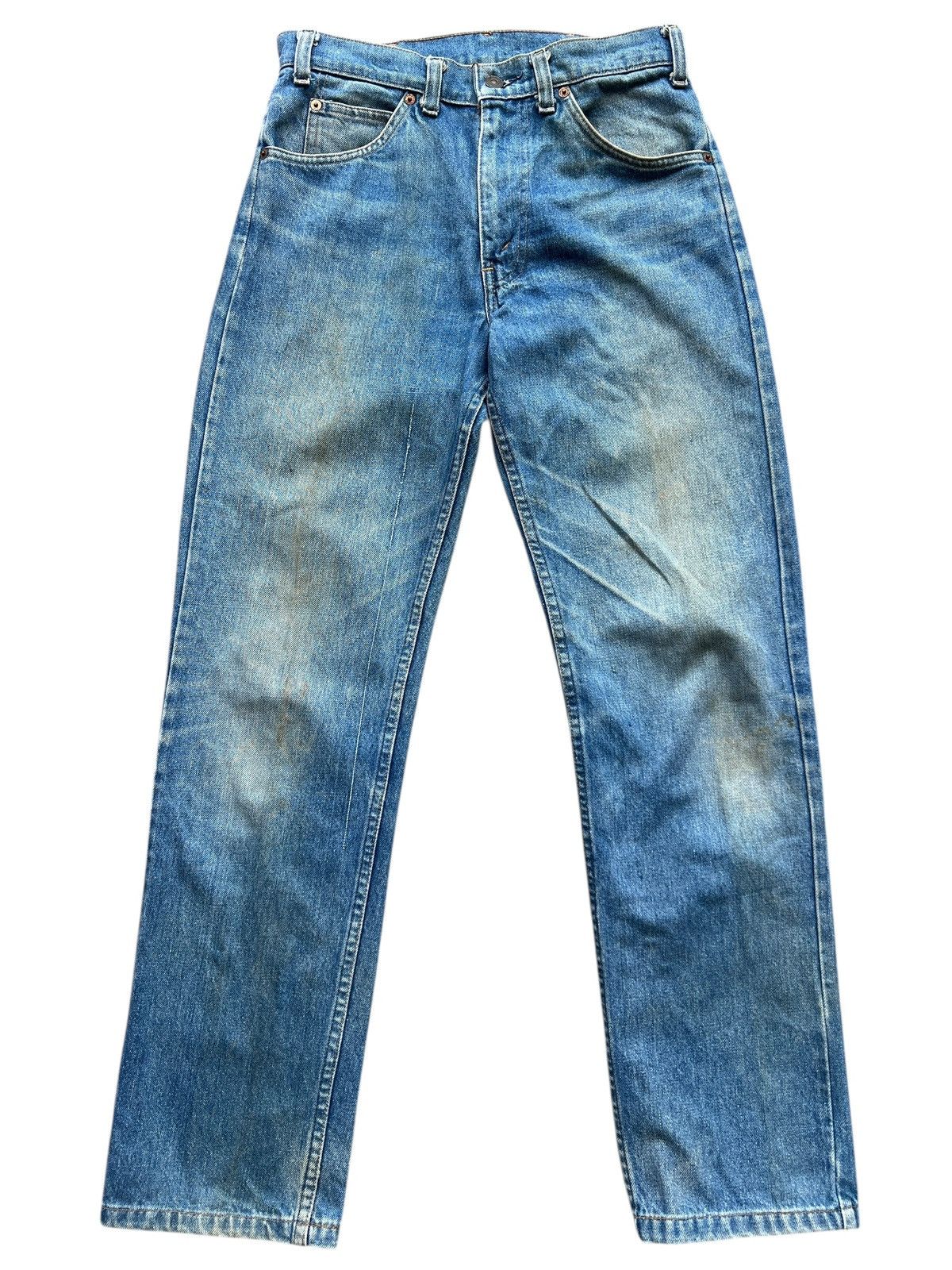 Levi's Vintage 70s@80s Levi’s 505 Orange Tab Denim Jeans 29x29 Size US 29 - 2 Thumbnail