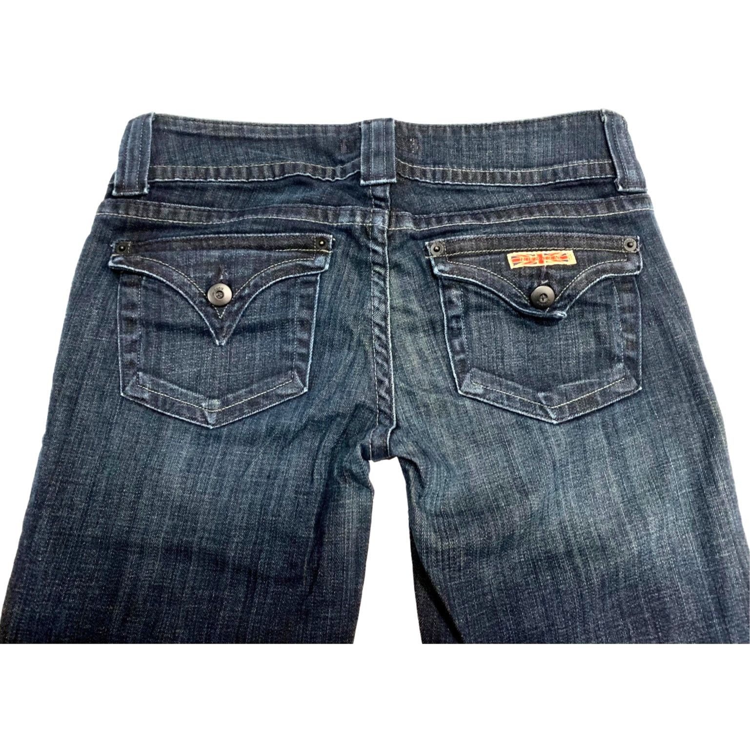 Hudson Hudson Dark Blue Signature Straight Leg Ankle Jeans size 27 Size 27" / US 4 / IT 40 - 8 Thumbnail