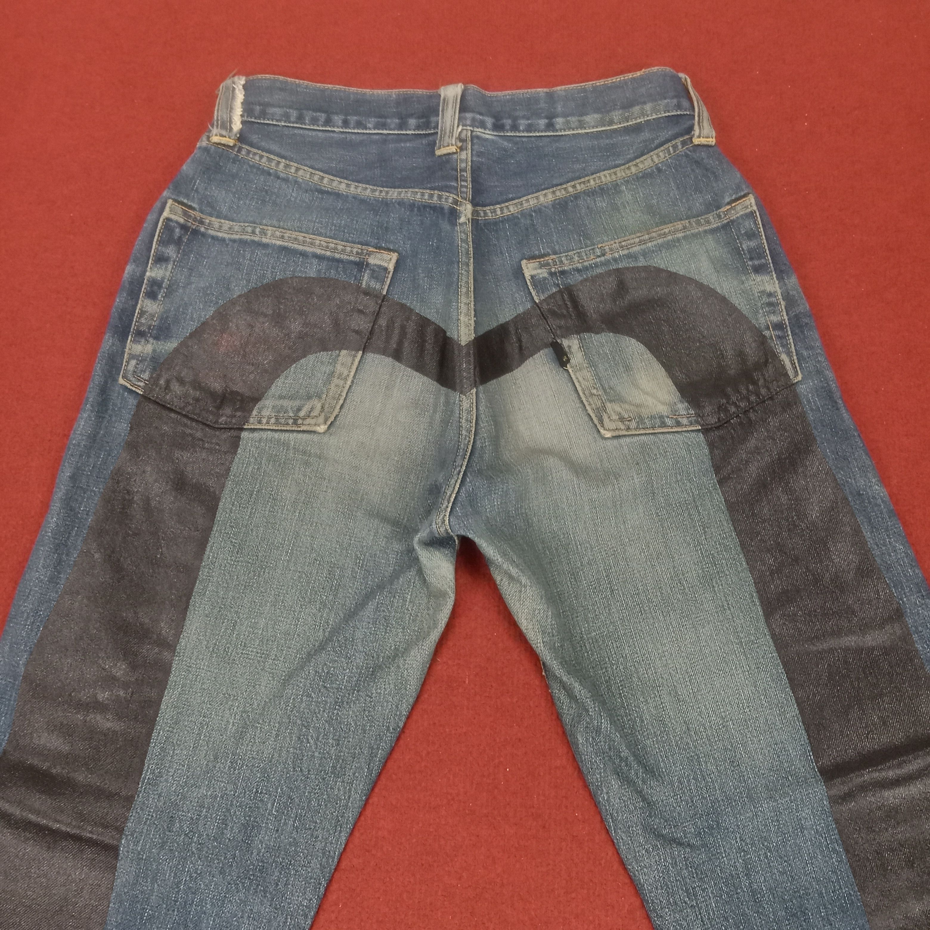Japanese Brand × Vintage Evis Jeans Japanese Brand Streetwear Custom Daicock Size US 28 / EU 44 - 2 Thumbnail