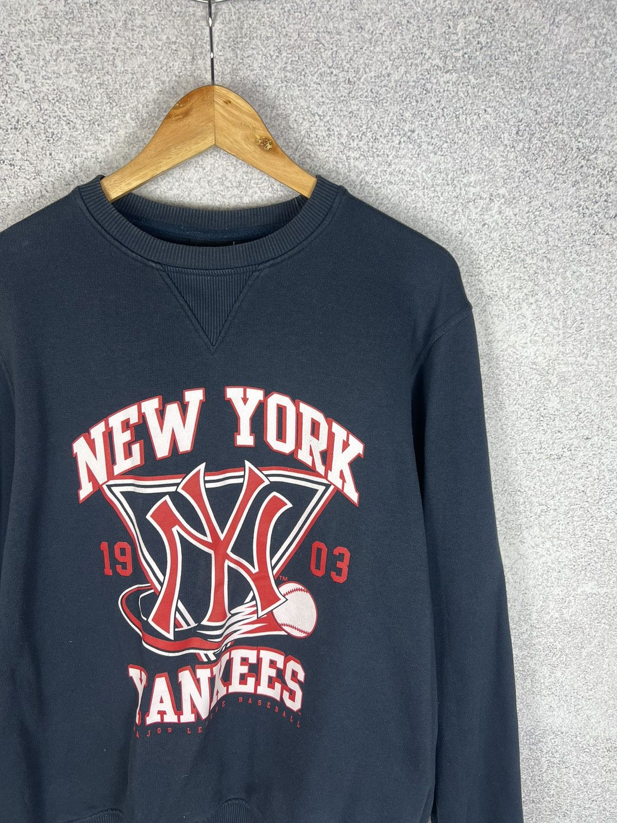 MLB Vintage New York Yankees Sweatshirt Size US L / EU 52-54 / 3 - 2 Thumbnail