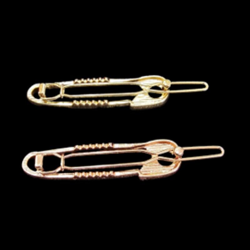 Other Gold-Brass Tone Hair Barrett Up-do Fashion Jewelry 7Pc lot Size ONE SIZE - 2 Thumbnail
