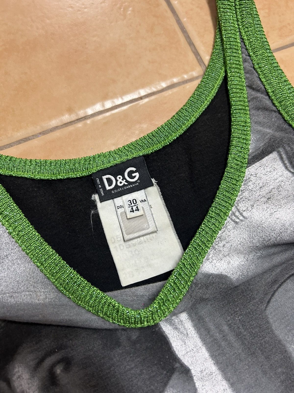 Dolce & Gabbana Dolce & Gabbana SS 2005 Elvis Presley print tank top Size M / US 6-8 / IT 42-44 - 3 Thumbnail