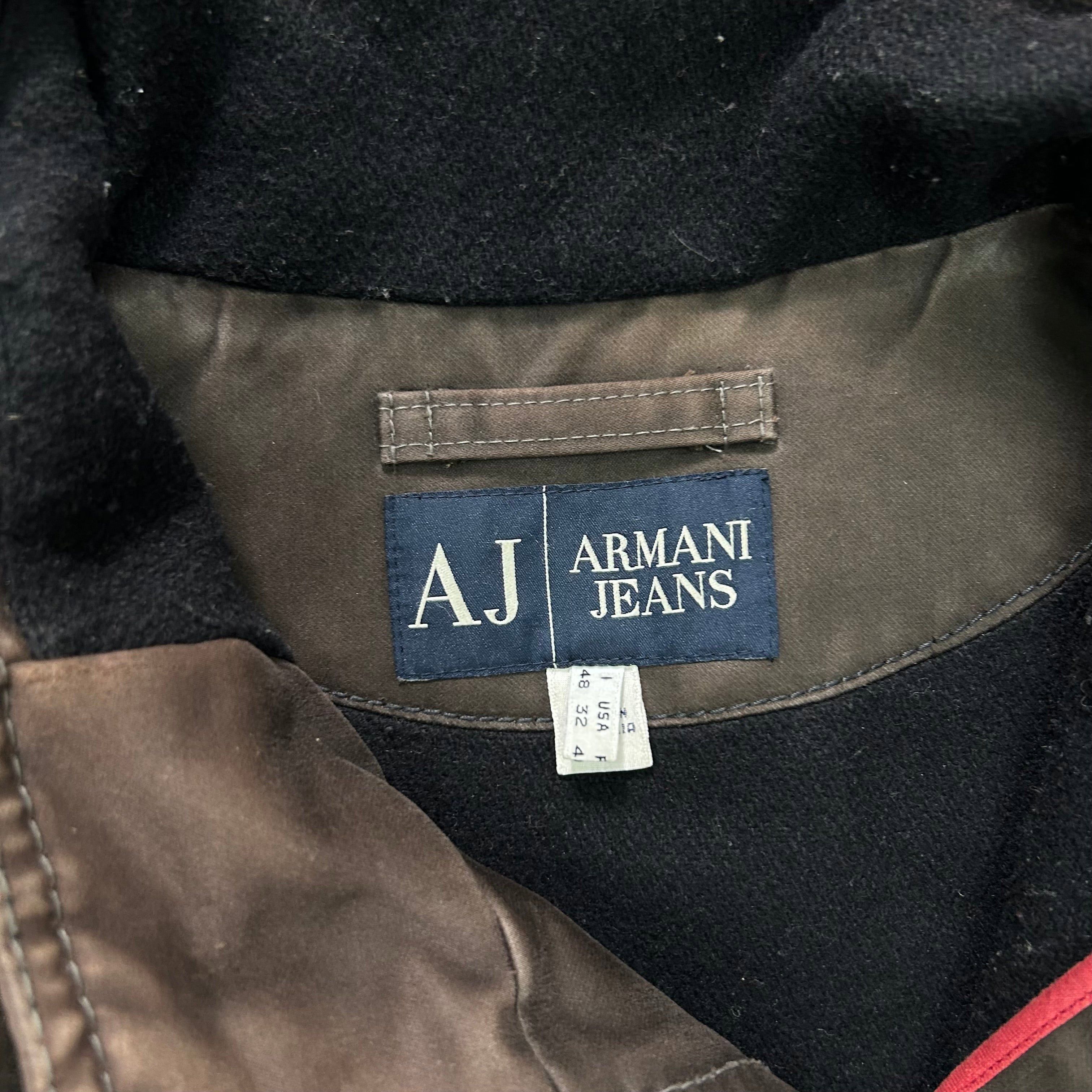 Armani Armani Jeans Military Washed Green Long Coat Size US L / EU 52-54 / 3 - 4 Thumbnail