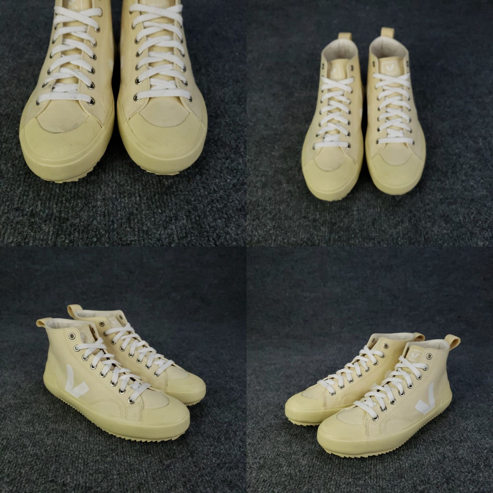 Veja VEJA Nova High Top Sneakers Womens Size 8 Butter Yellow White VEJA Nova Sneaker Size M / US 6-8 / IT 42-44 - 9 Thumbnail