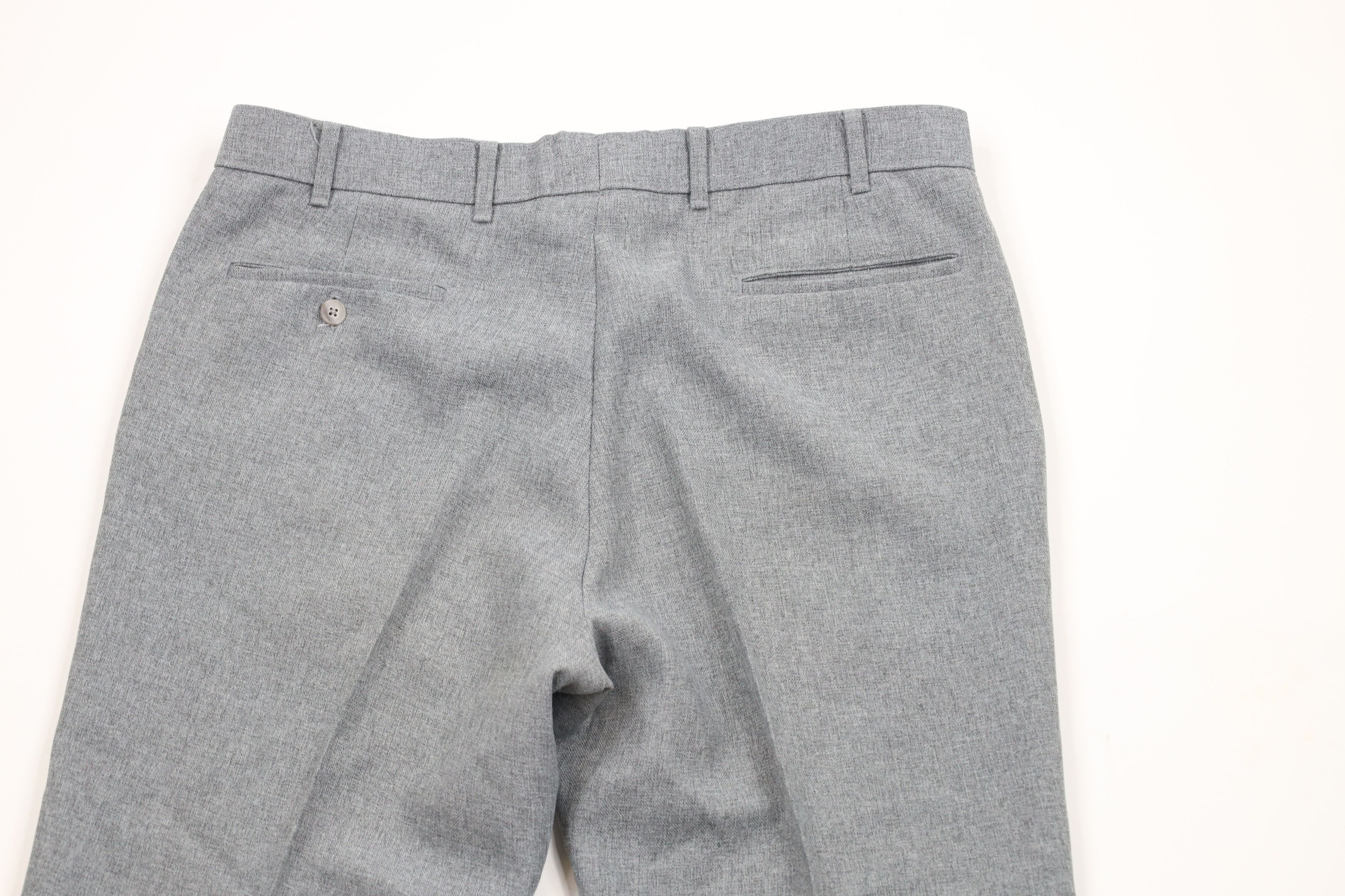 Levi's × Vintage Vintage 70s Levis Bell Bottoms Chino Pants Heather Gray USA Size US 36 / EU 52 - 8 Thumbnail