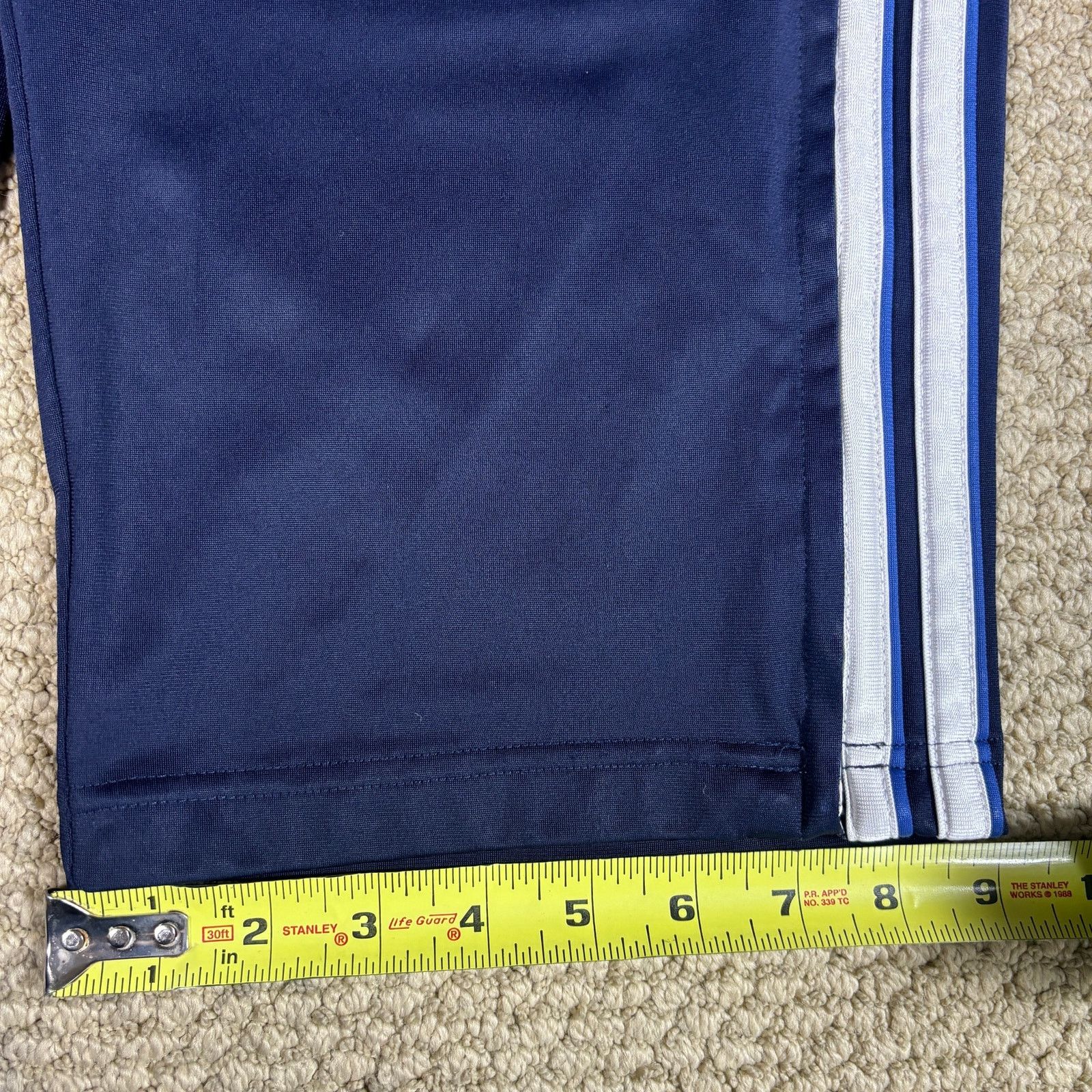 Tek Gear y2k 2000s Tek Gear baggy wide leg blue striped sweatpants L Size US 38 / EU 54 - 6 Thumbnail